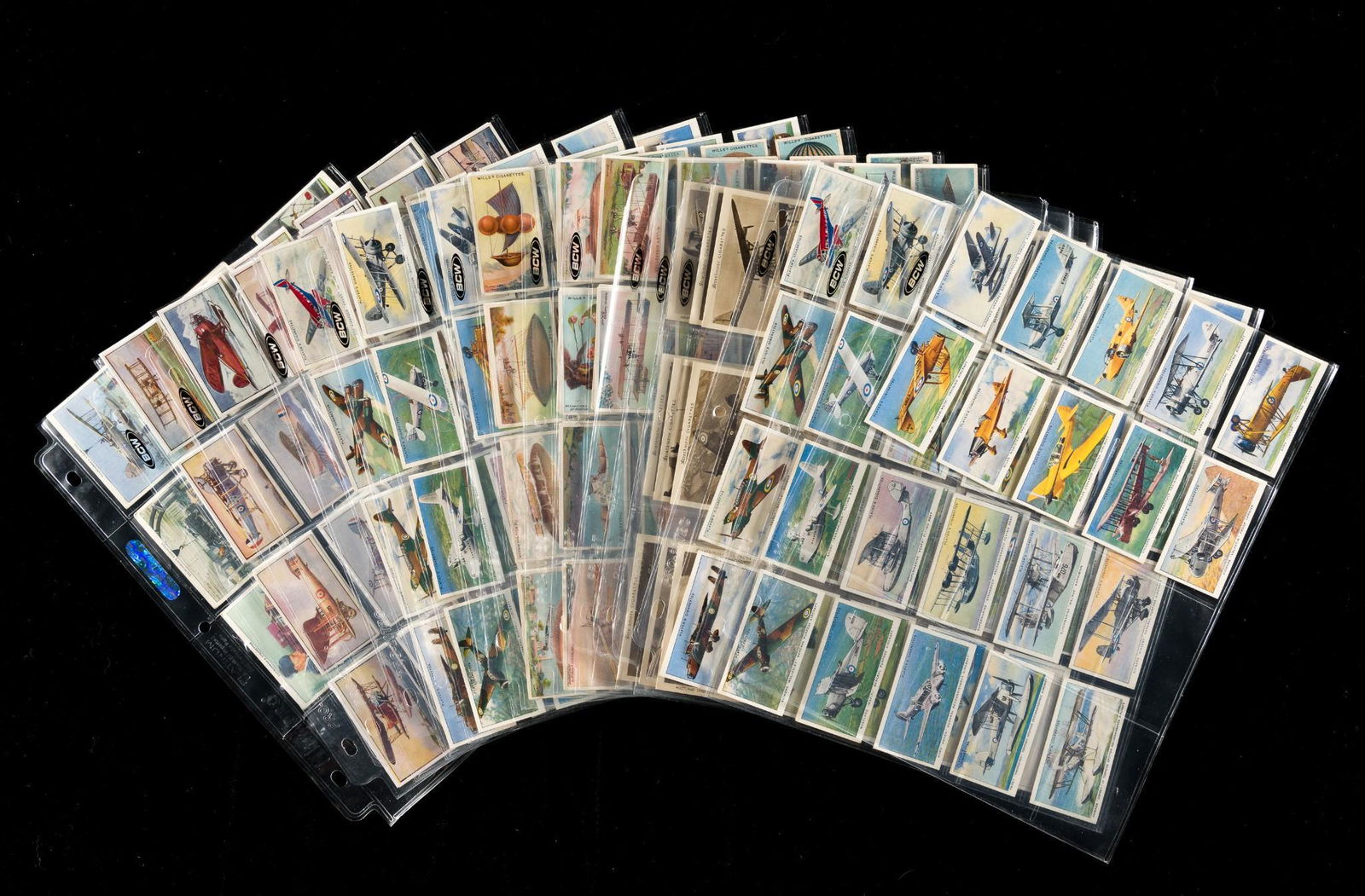 6 Full & Partial Sets Aviation Cigarette Cards (1 of 13)