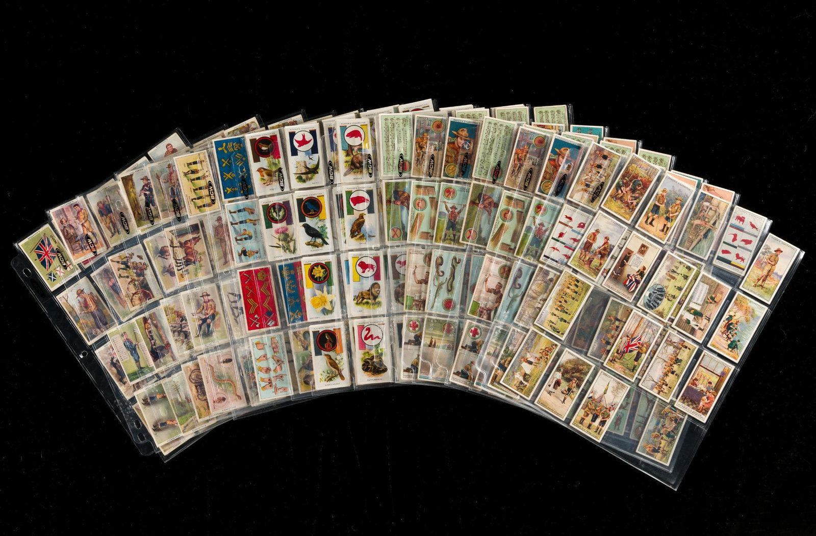 6 Full & Partial Sets Boy Scouts Cigarette Cards (1 of 15)