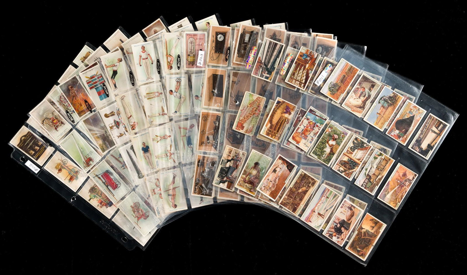 6 Sets Educational Cigarette Cards (1 of 13)