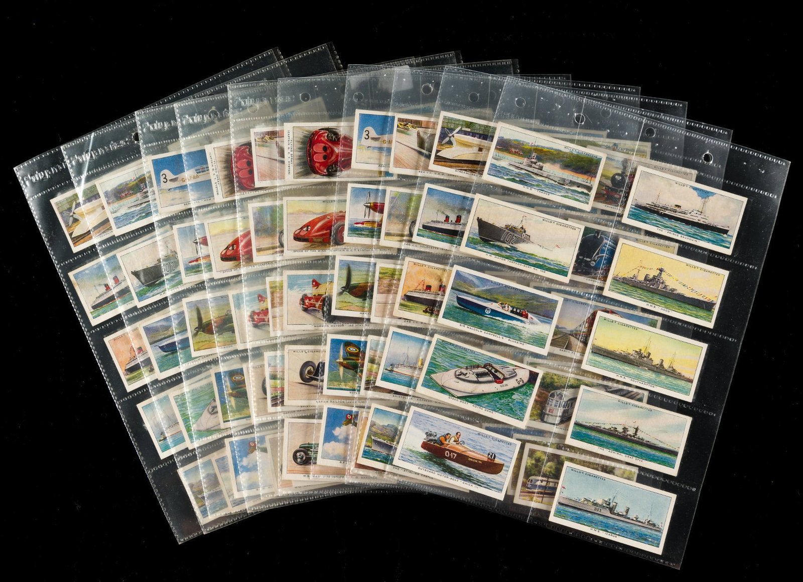 2 Sets Speed Cigarette Cards (1 of 5)