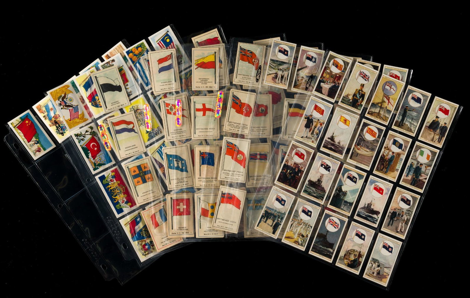 3 Sets Flag Cigarette Cards (1 of 7)