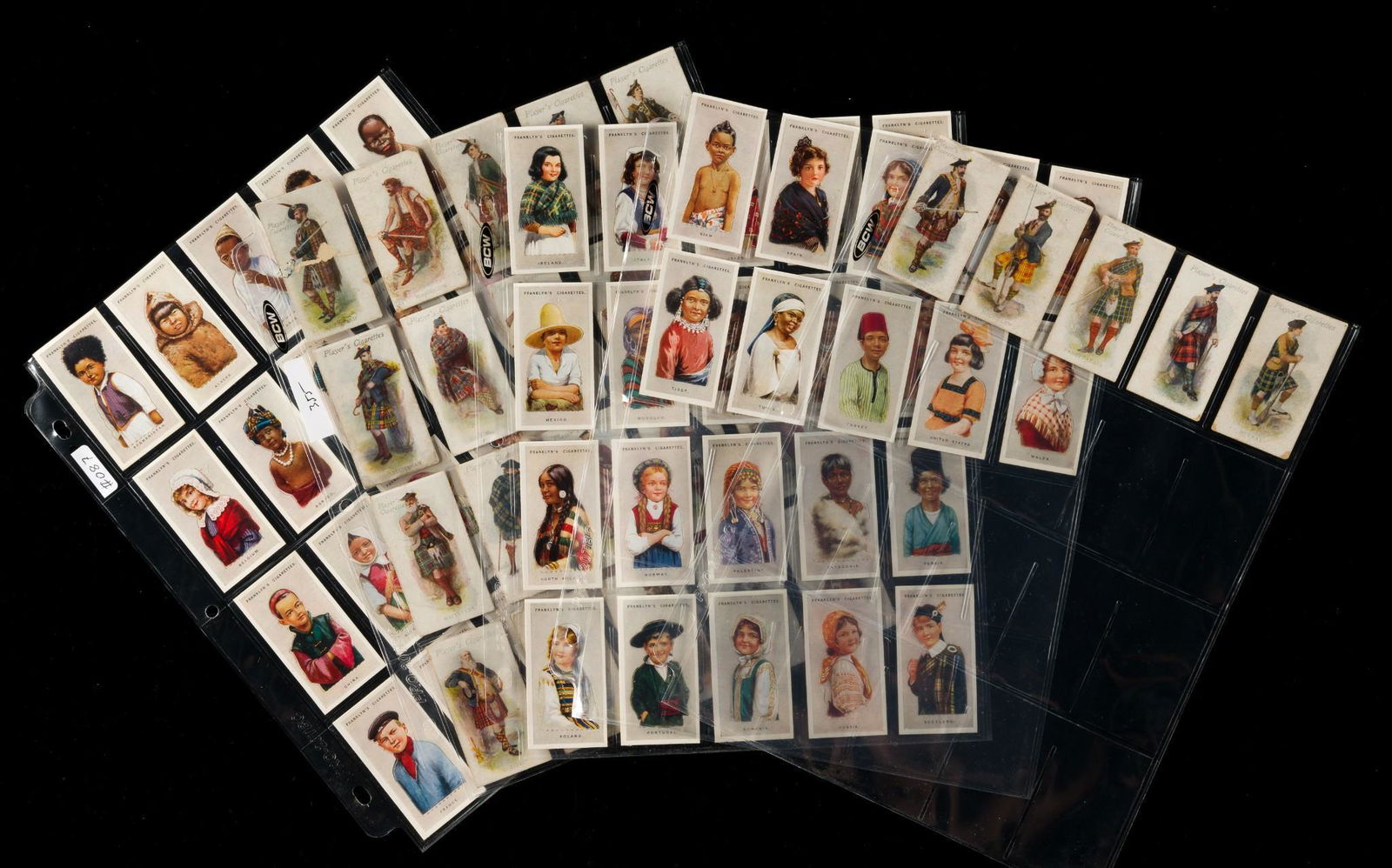 2 Sets Cultural Cigarette Cards (1 of 5)