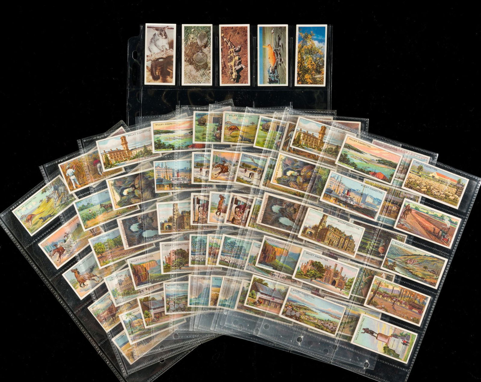 3 Sets Australian Cigarette Cards (1 of 9)