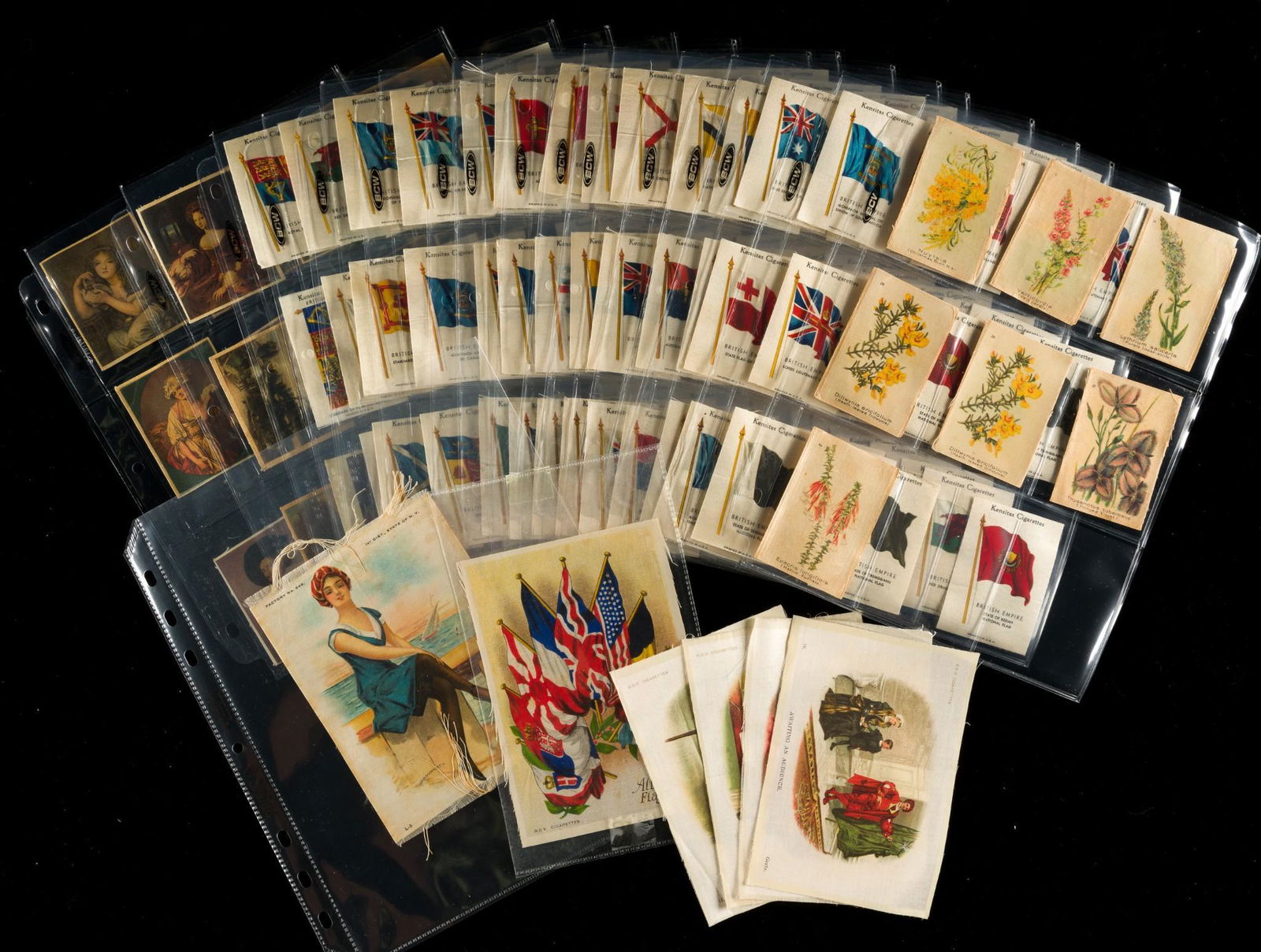 Group of Silk Cigarette Cards (1 of 11)