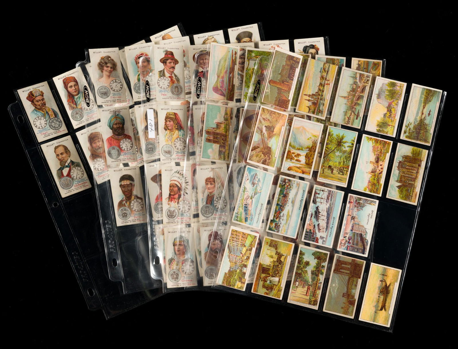 2 Sets World Cigarette Cards (1 of 5)