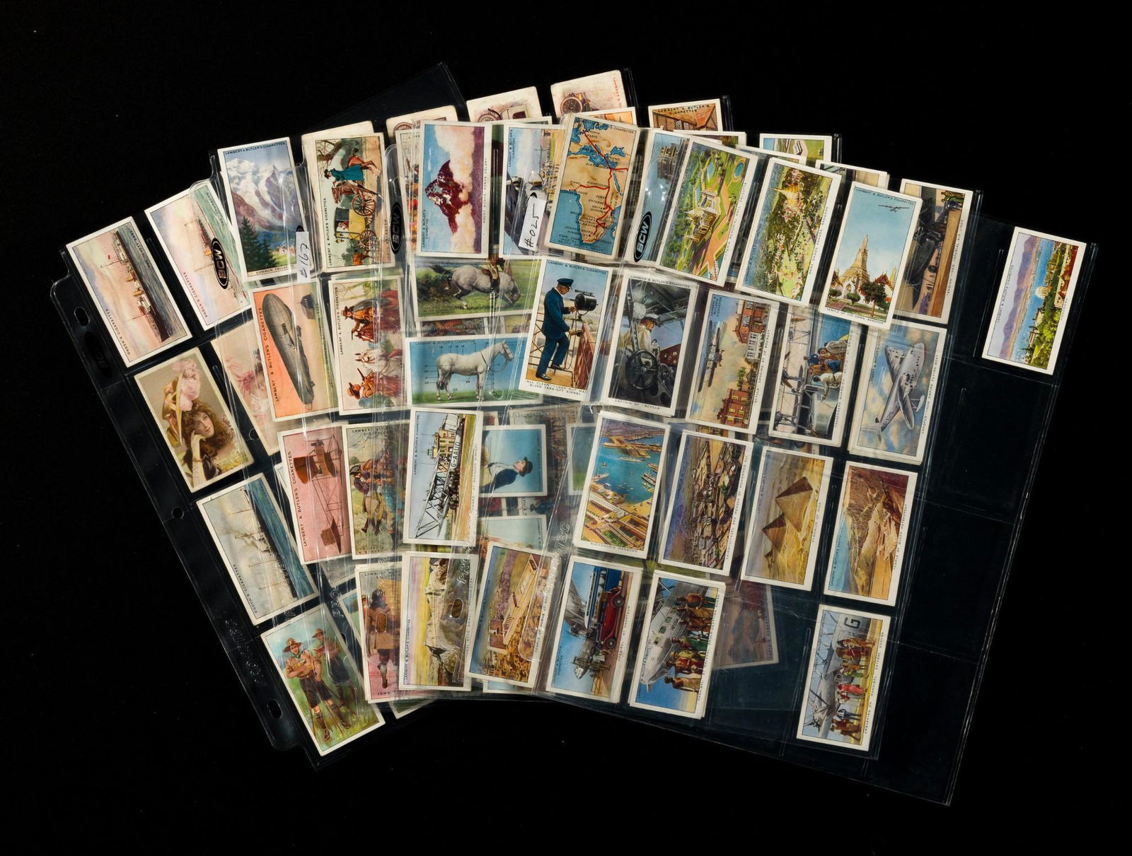 Group of Lambert & Butler Cigarette Cards (1 of 11)