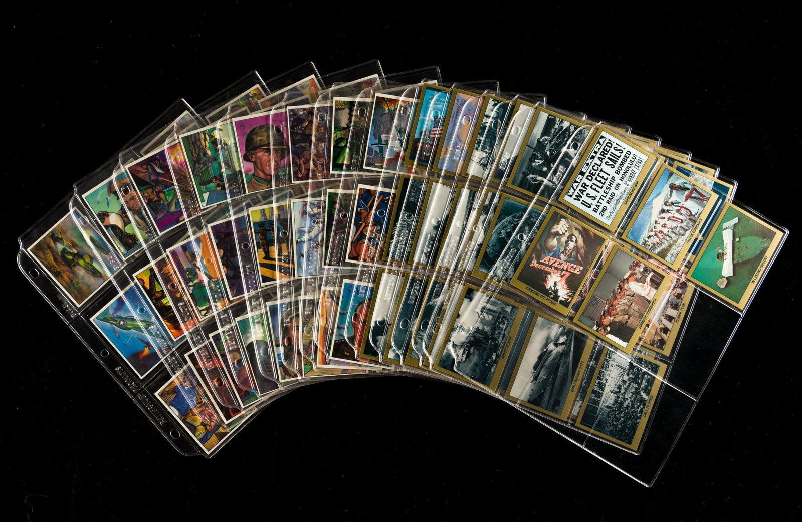 2 US Military Trading Card Sets (1 of 11)