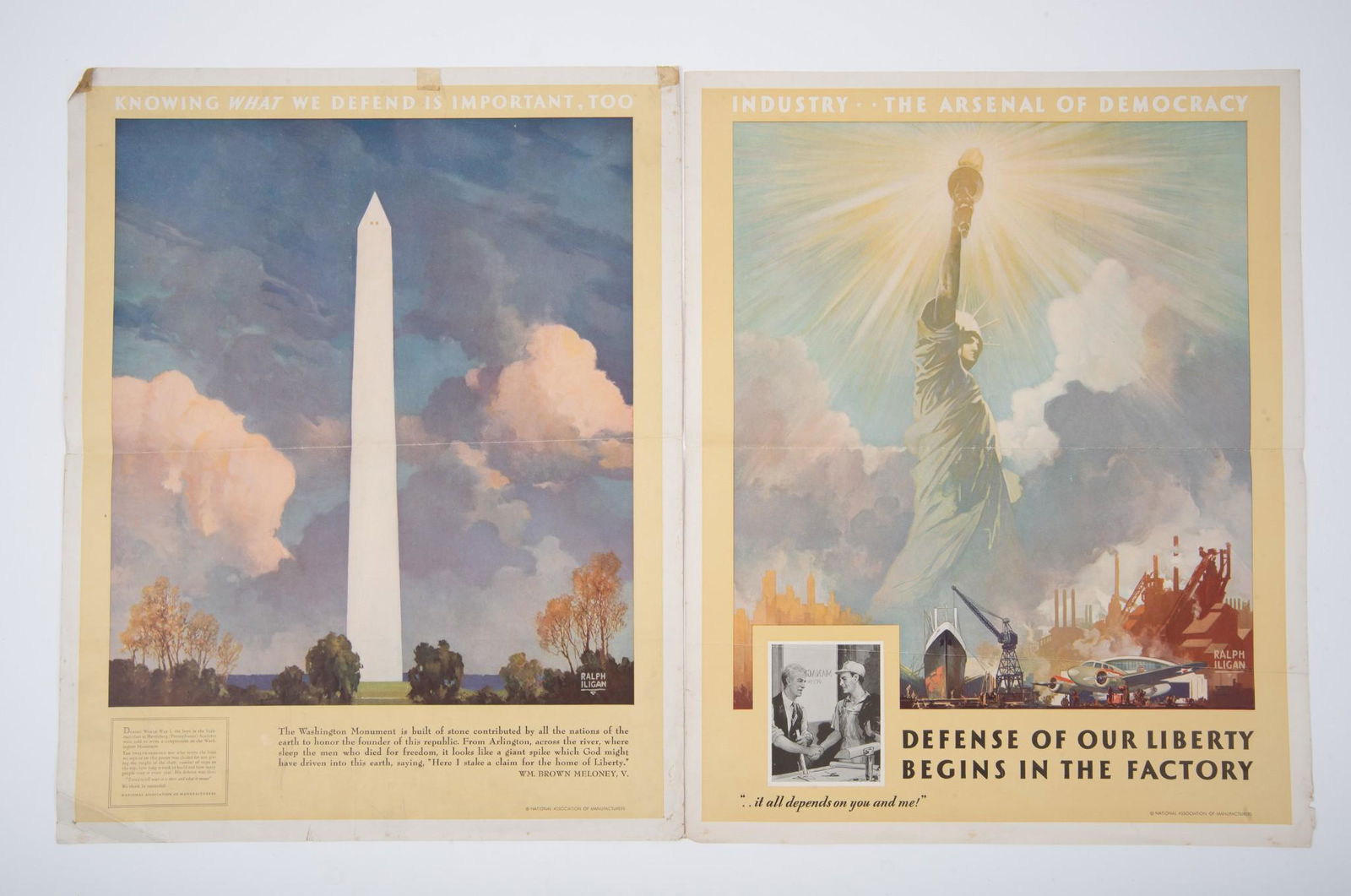 2 Ralph Iligan World War Posters (1 of 3)