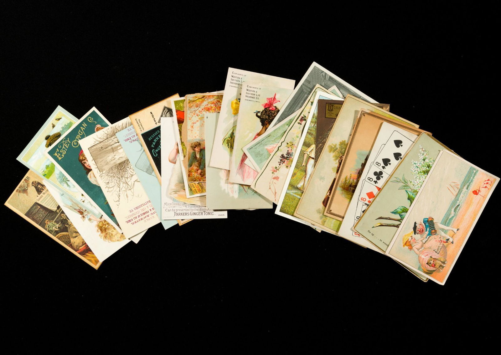 29 Trade Cards Incl Piano & Insurance (1 of 11)