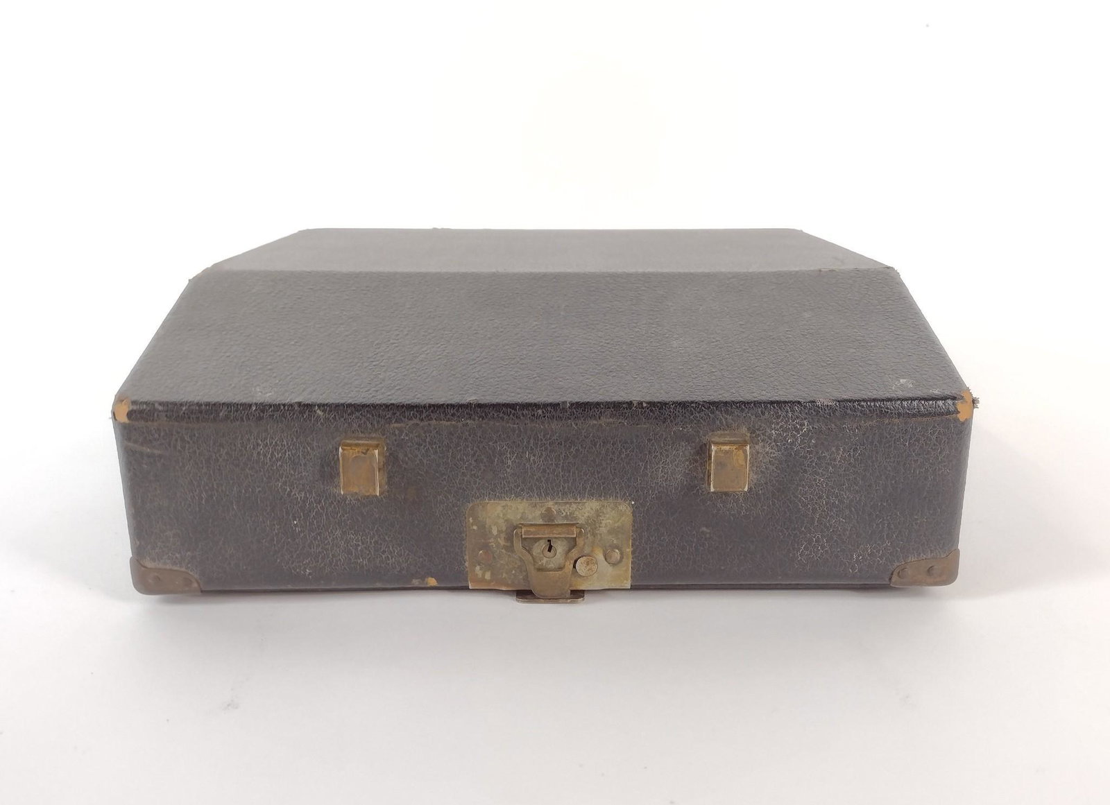 BSA Remie Scout Model Typewriter: Boy Scouts of America Remie Scout Model typewriter. With cover. Made in U.S.A. Serial number S61724. 11-1/4" wide x 11-3/4" deep x 4" high without lid. IMPORTANT: Before bidding, please read the terms