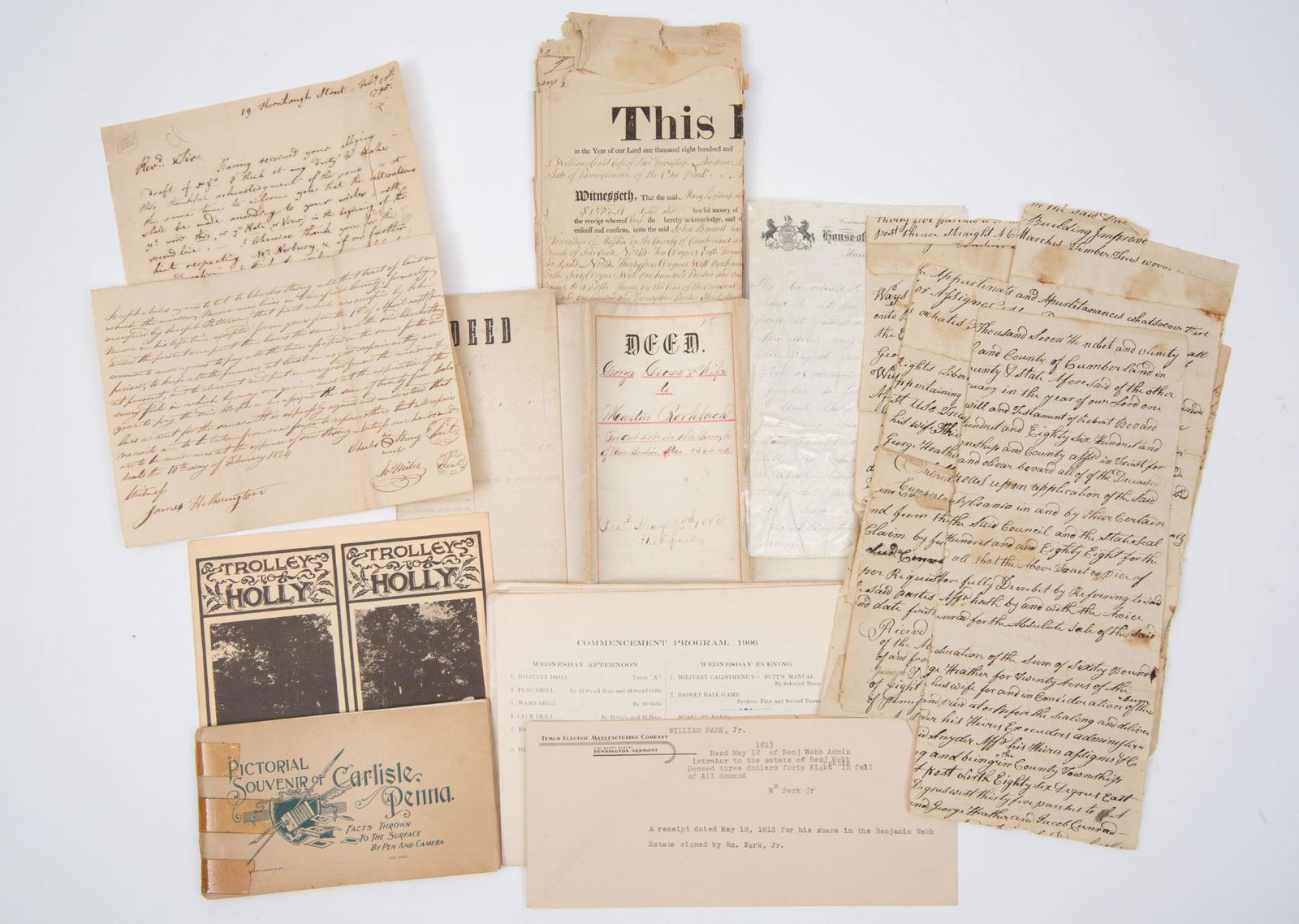 Group of Cumberland County Documents (1 of 8)