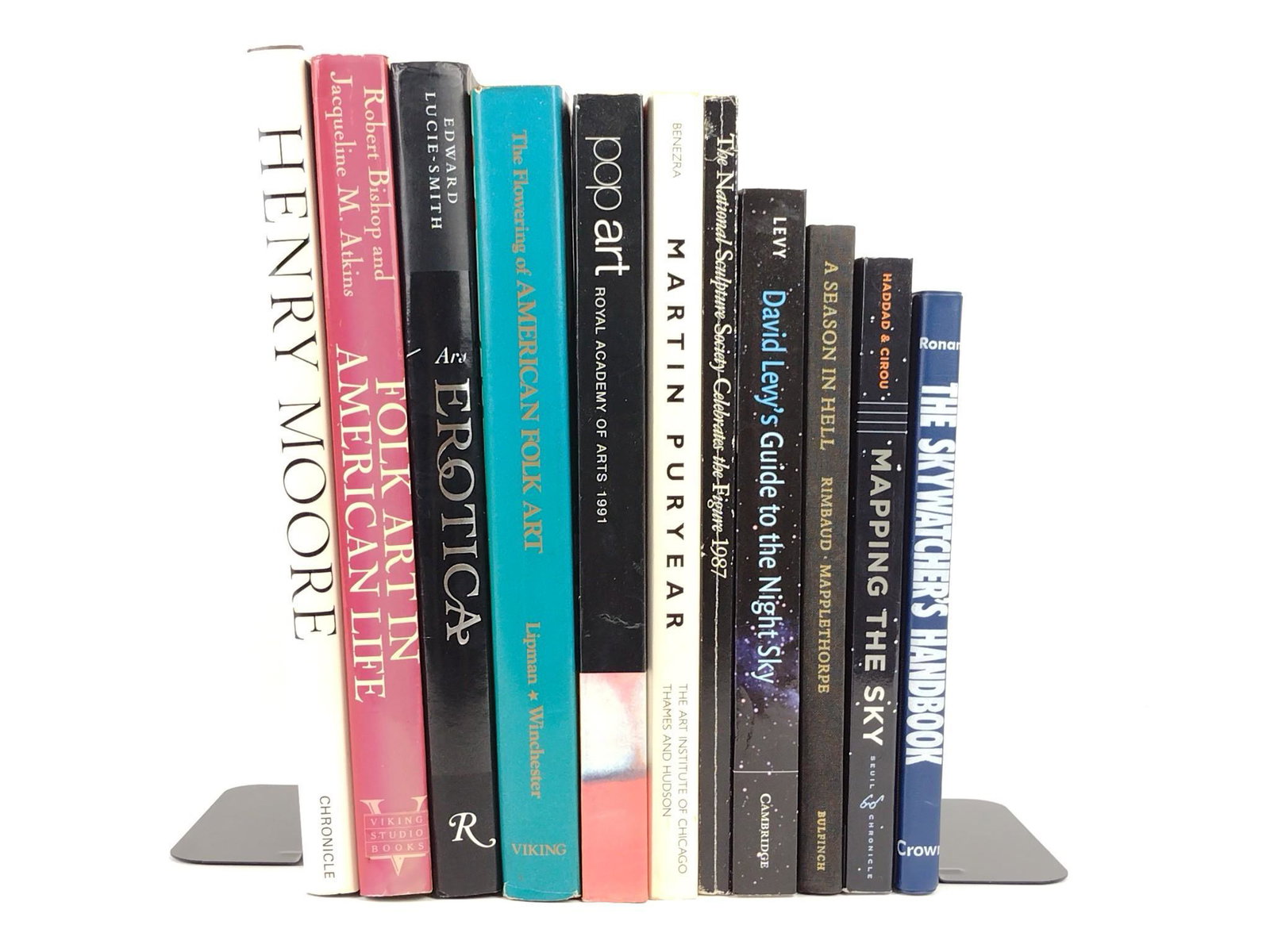 11 Art Books Incl Folk, Pop, and Astronomy Incl 1st Ed. (1 of 18)