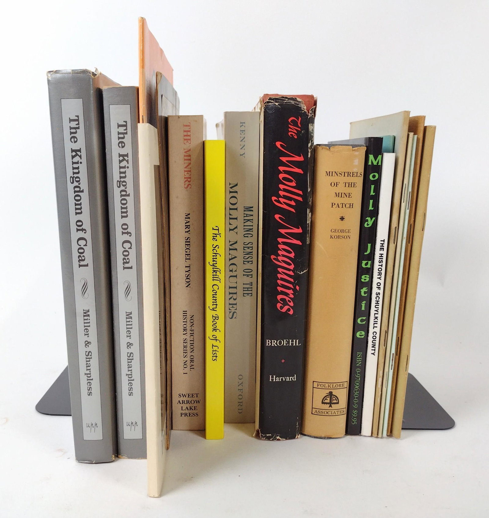 17 Books & Pamphlets on the Molly Maguires & Schuylkill  Co. (1 of 20)