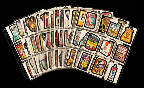 Topps 1979 Wacky Packages; 3 Sets: Topps Wacky Packages sticker card sets. Dated 1979, 1980, and 1985. First set numbers 1-66, third set numbers 133-198, and 1985 set numbers 1-44. RM IMPORTANT: Before bidding, please read the terms an