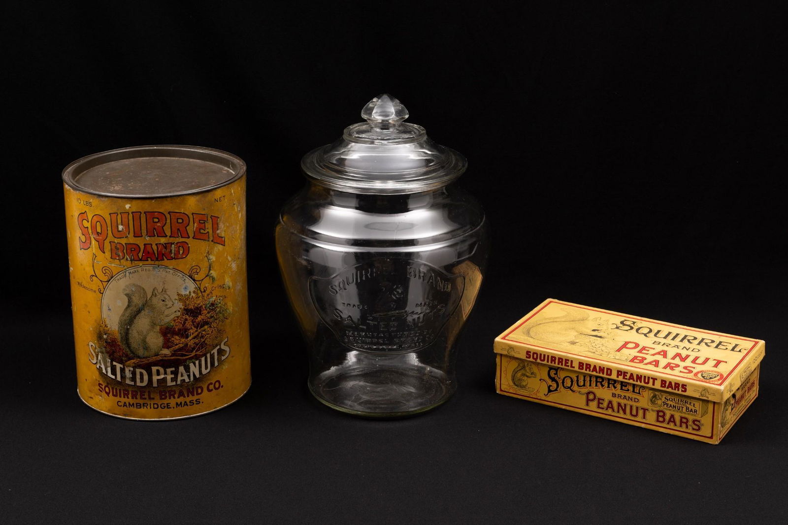 Three Squirrel Brand Peanuts Containers (1 of 11)