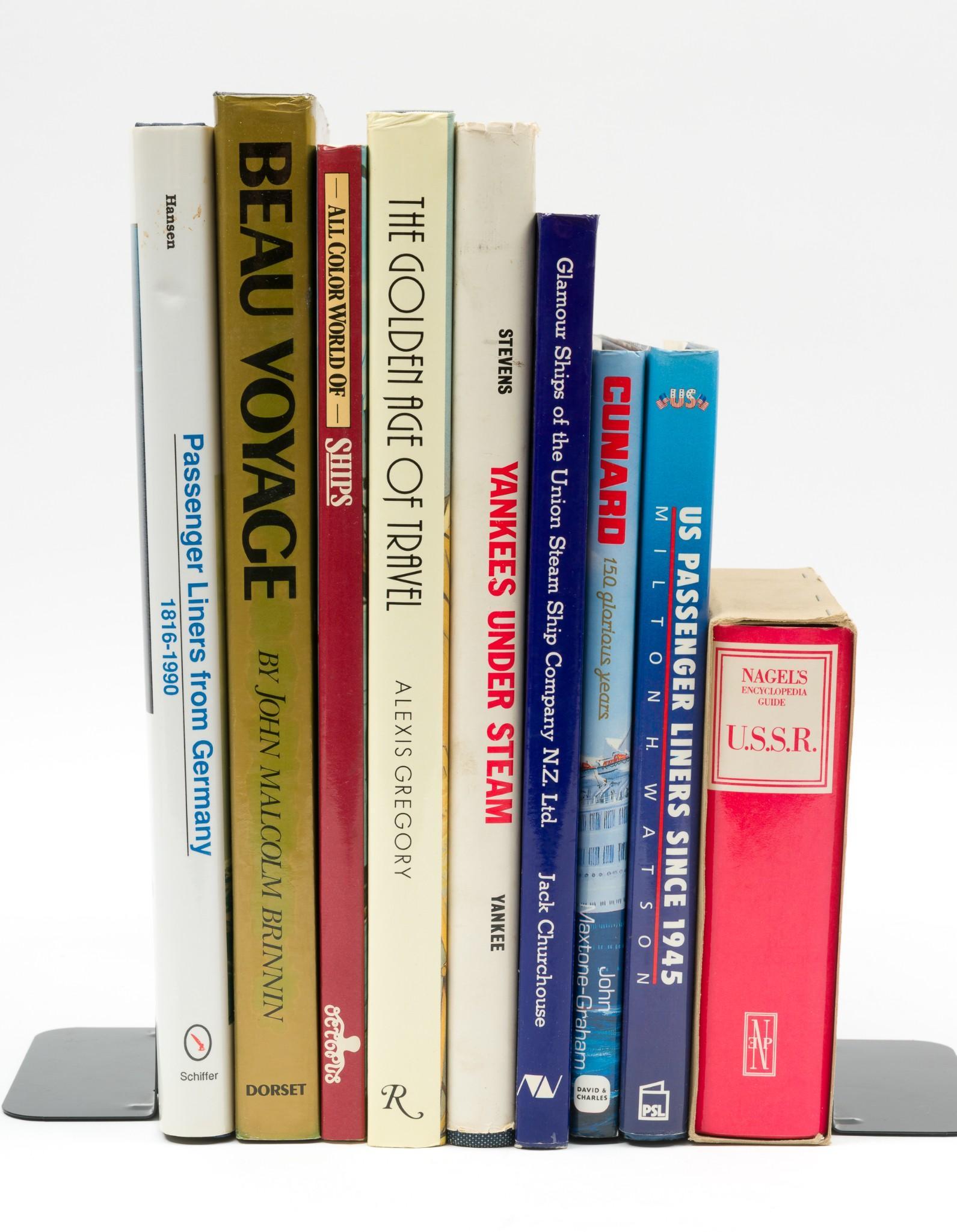 9 Books on Steam Ships, Passenger Liners, and Travel (1 of 7)