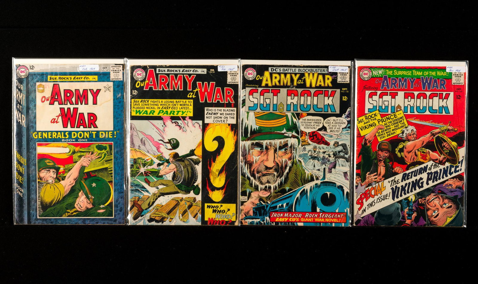 4 Our Army at War Comics (1 of 1)