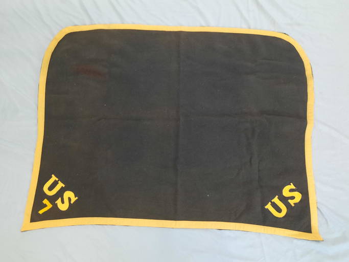 US Cavalry Saddle Blanket Jun 24, 2022 Cordier Auctions