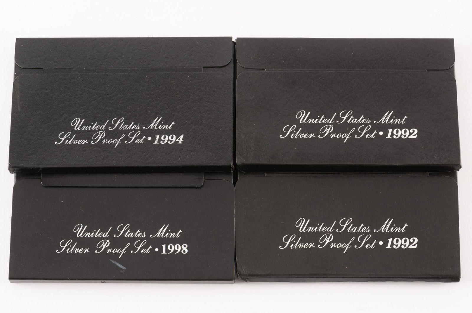 4 Silver U.S. Proof Sets (1 of 2)