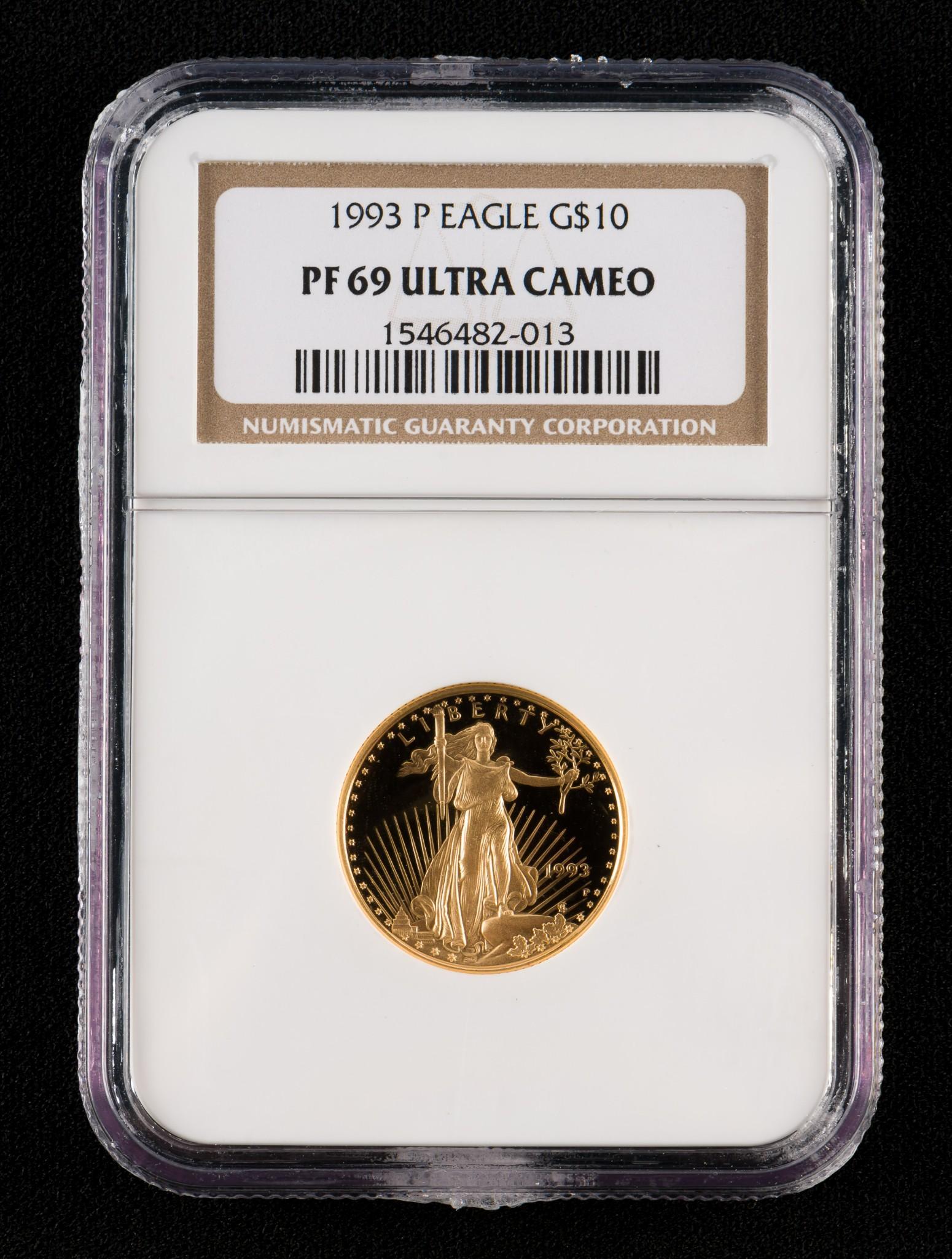 1993 P $10.00 Eagle U.S. Gold (1 of 2)