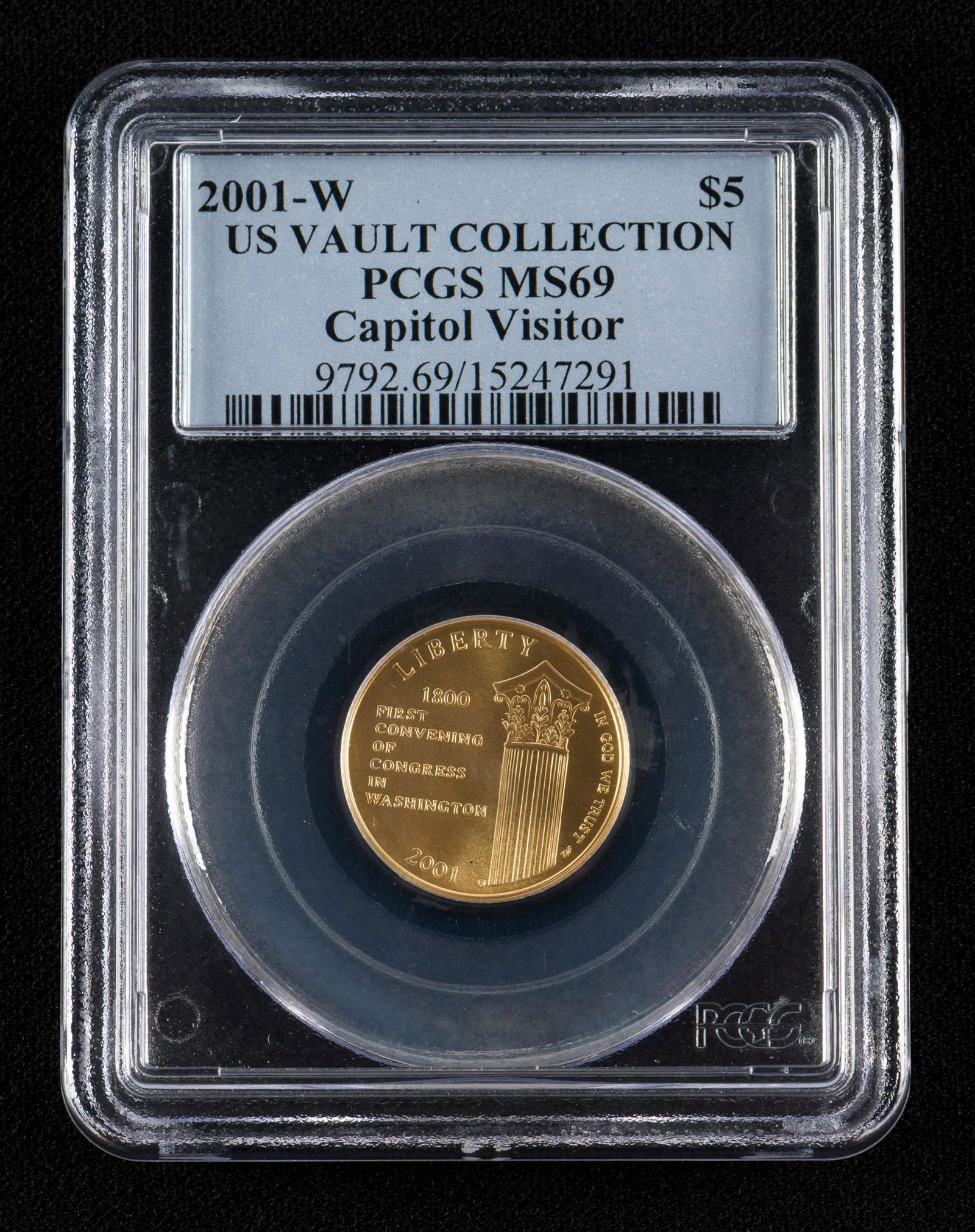 2001 W $5.00 U.S Vault Collection (1 of 2)