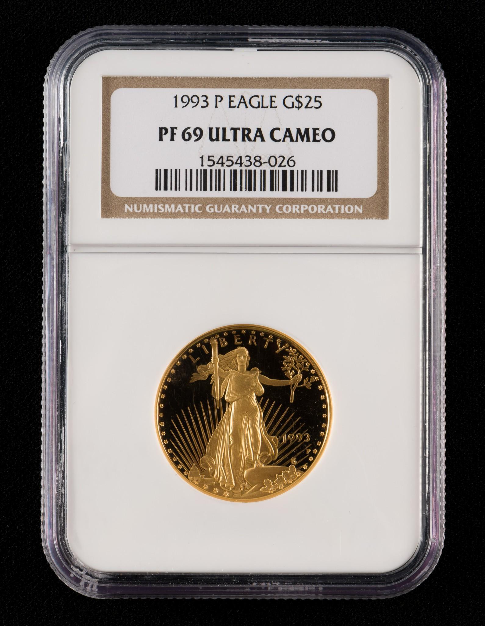 1993 P $25.00 Eagle U.S. Gold (1 of 2)