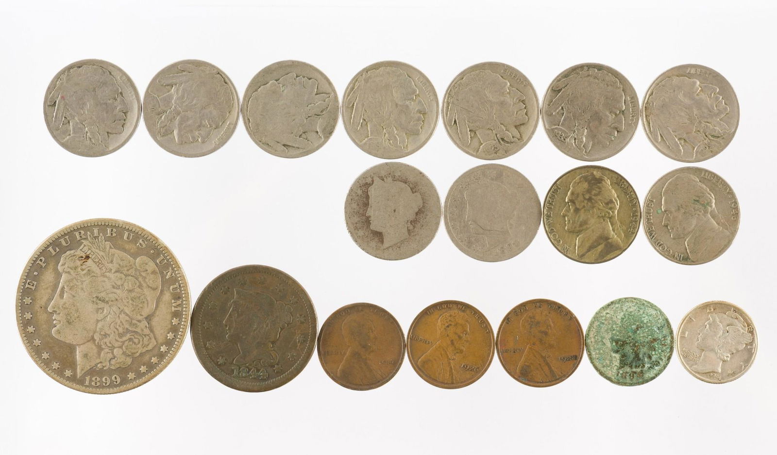 18 U.S. Type Coins (1 of 2)