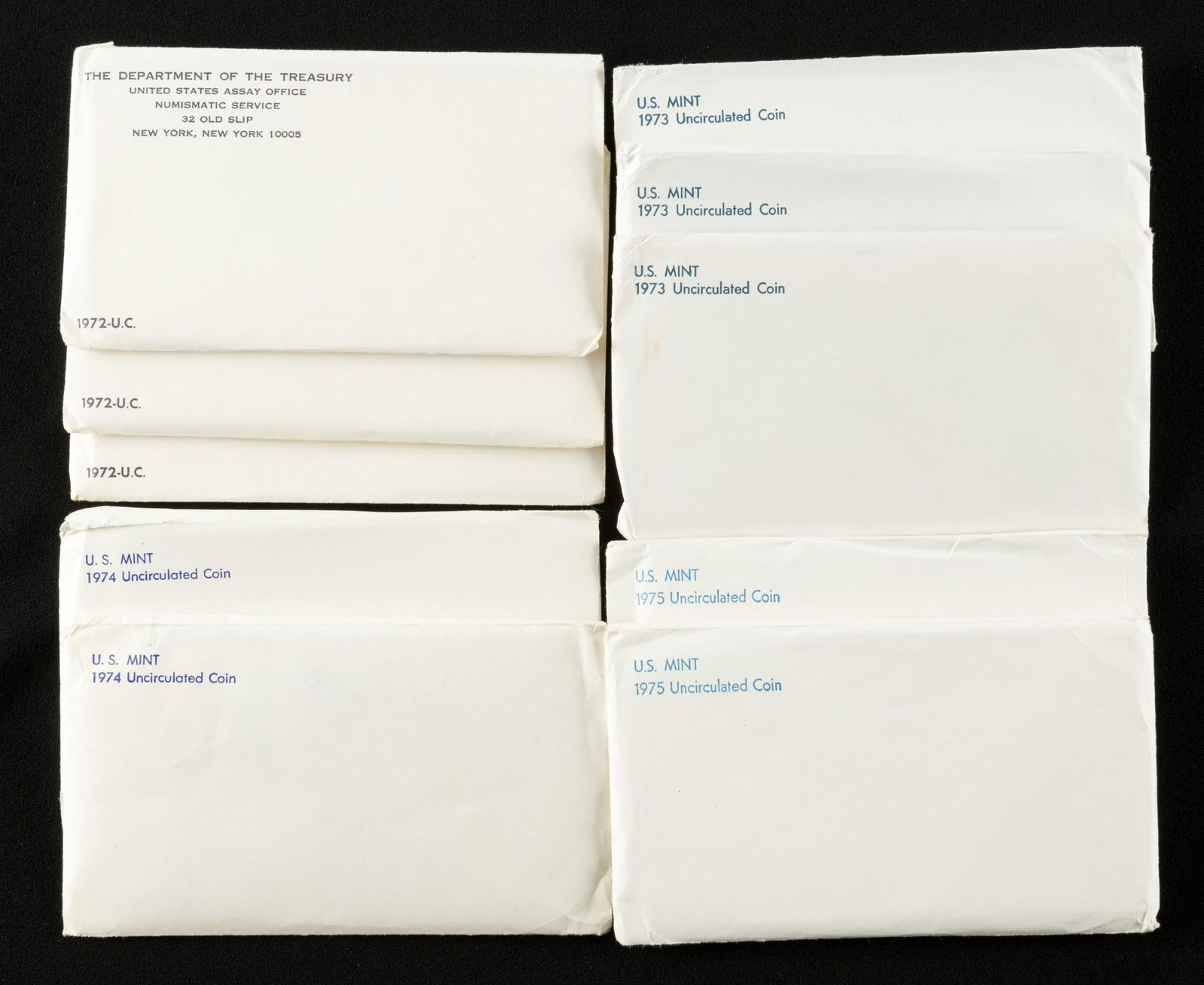 10 U.S. Mint Sets (1 of 2)