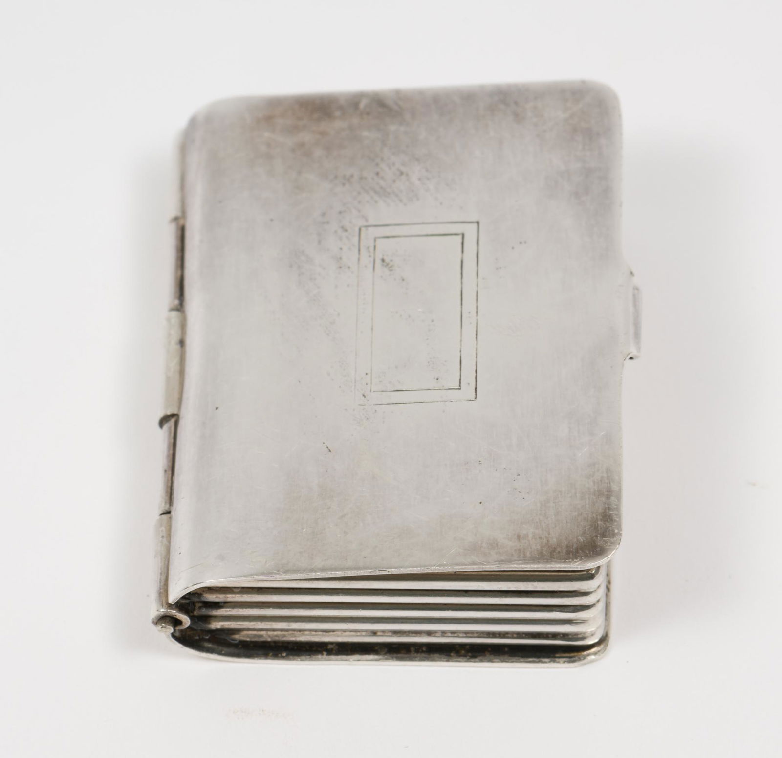 Napier Book Form Sterling Pill Box (1 of 4)