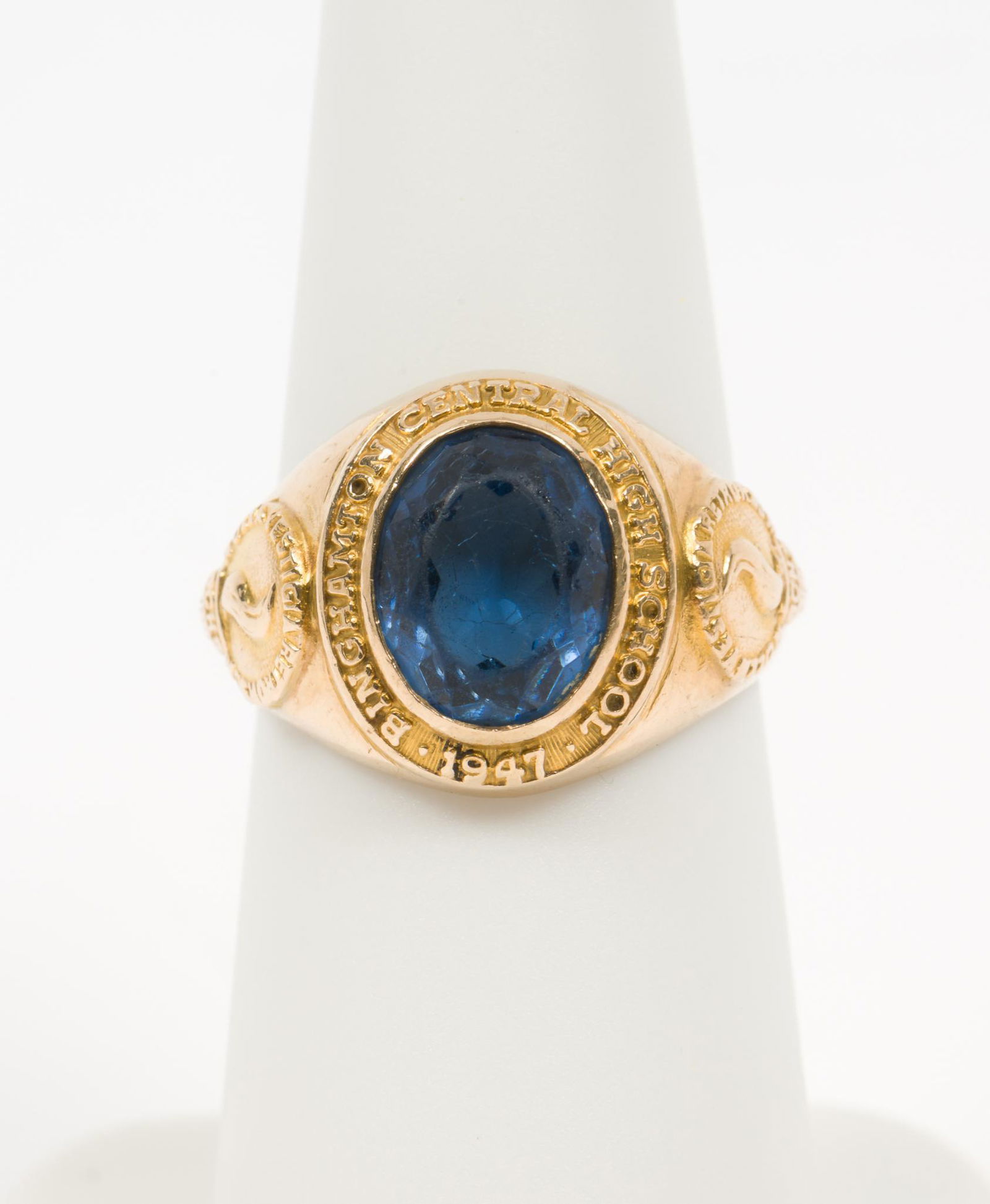 10K 1947 Binghamton Central HS Class Ring (1 of 3)