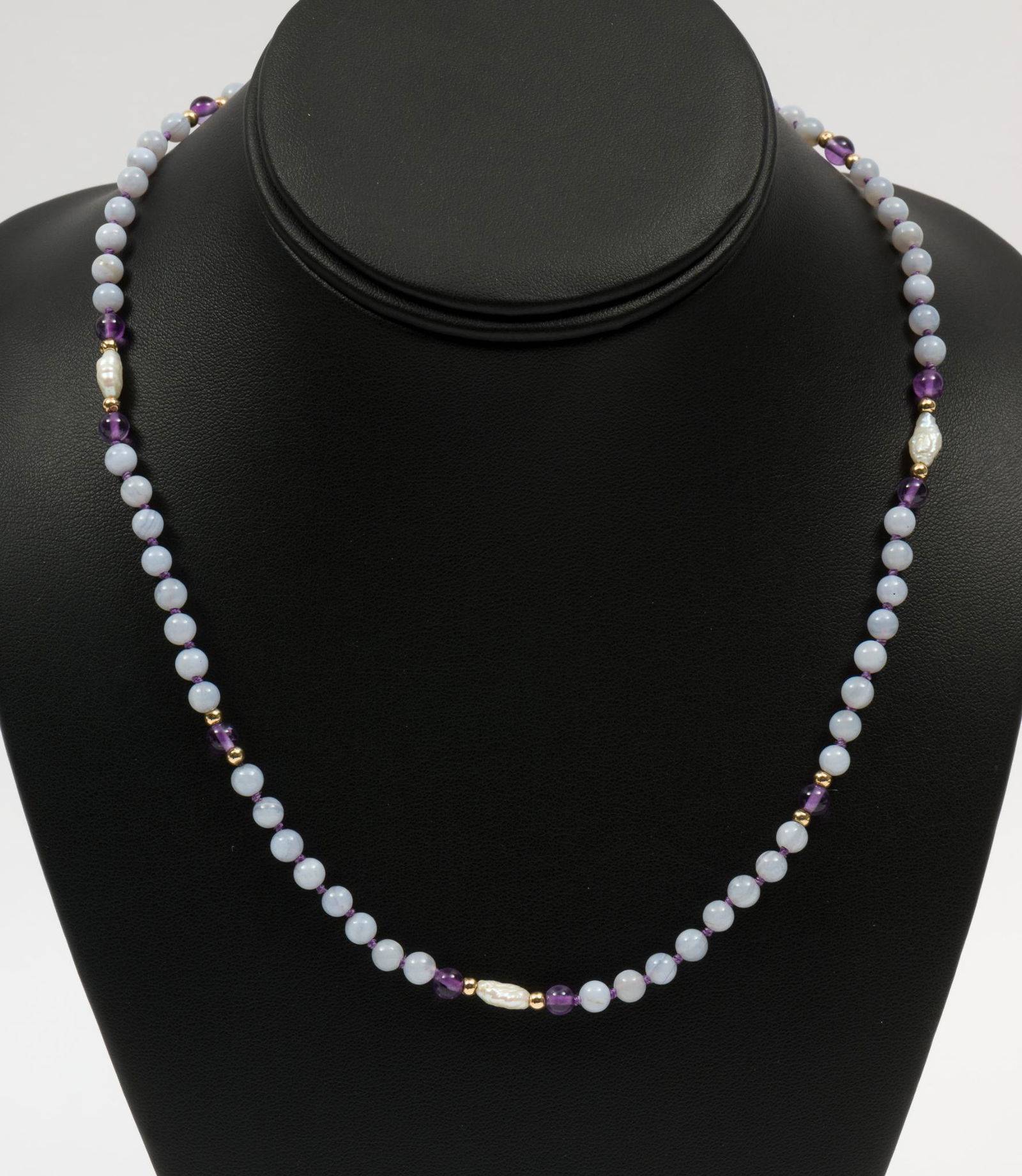 Gemstone Bead Necklace (1 of 4)