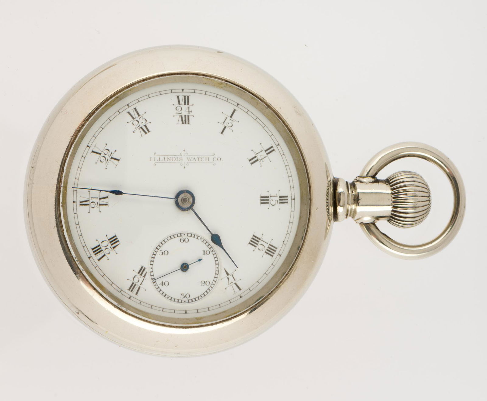 Illinois Watch Co. with Triple Numbers Pocket Watch (1 of 2)