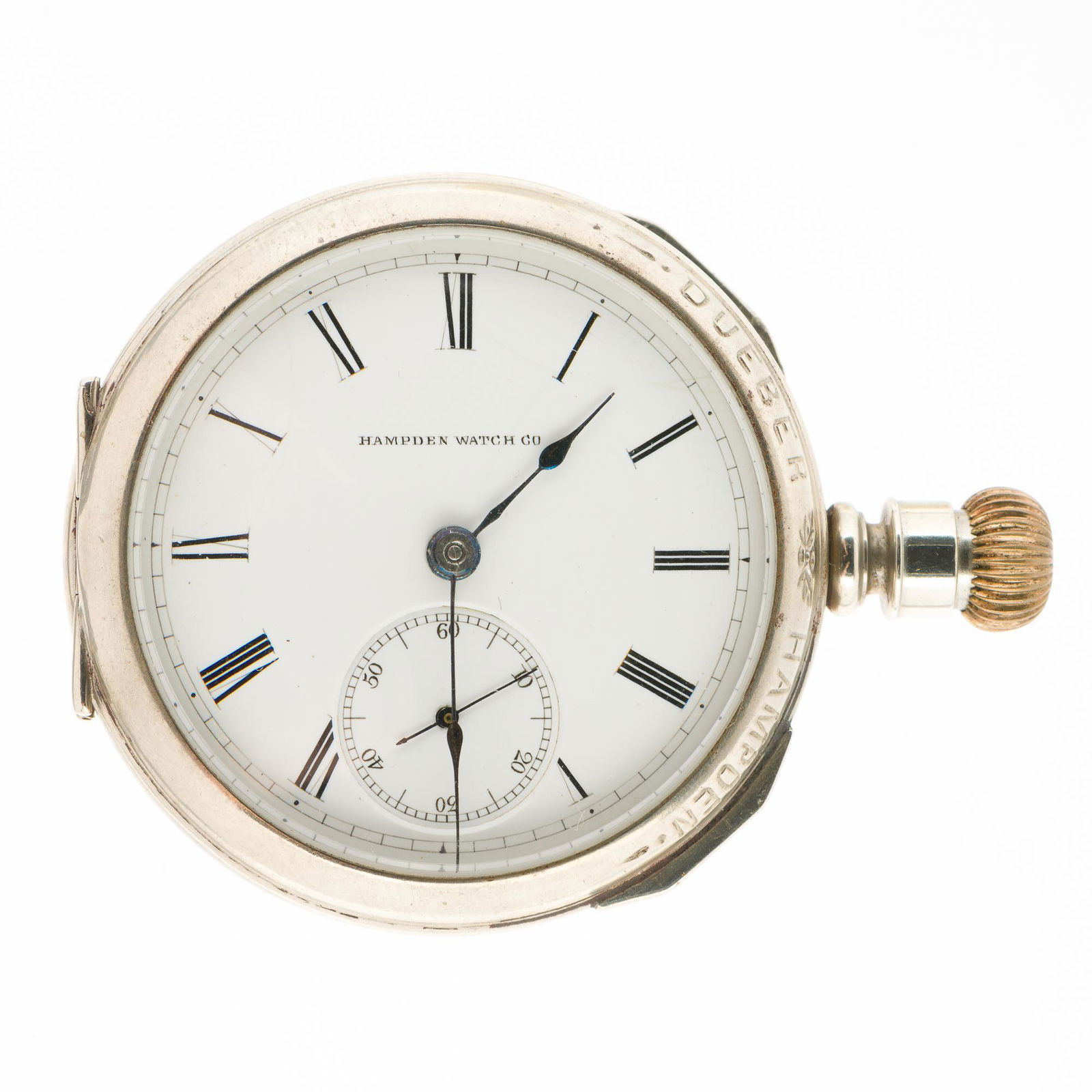 Hampden Salesman Sample Pocket Watch (1 of 4)