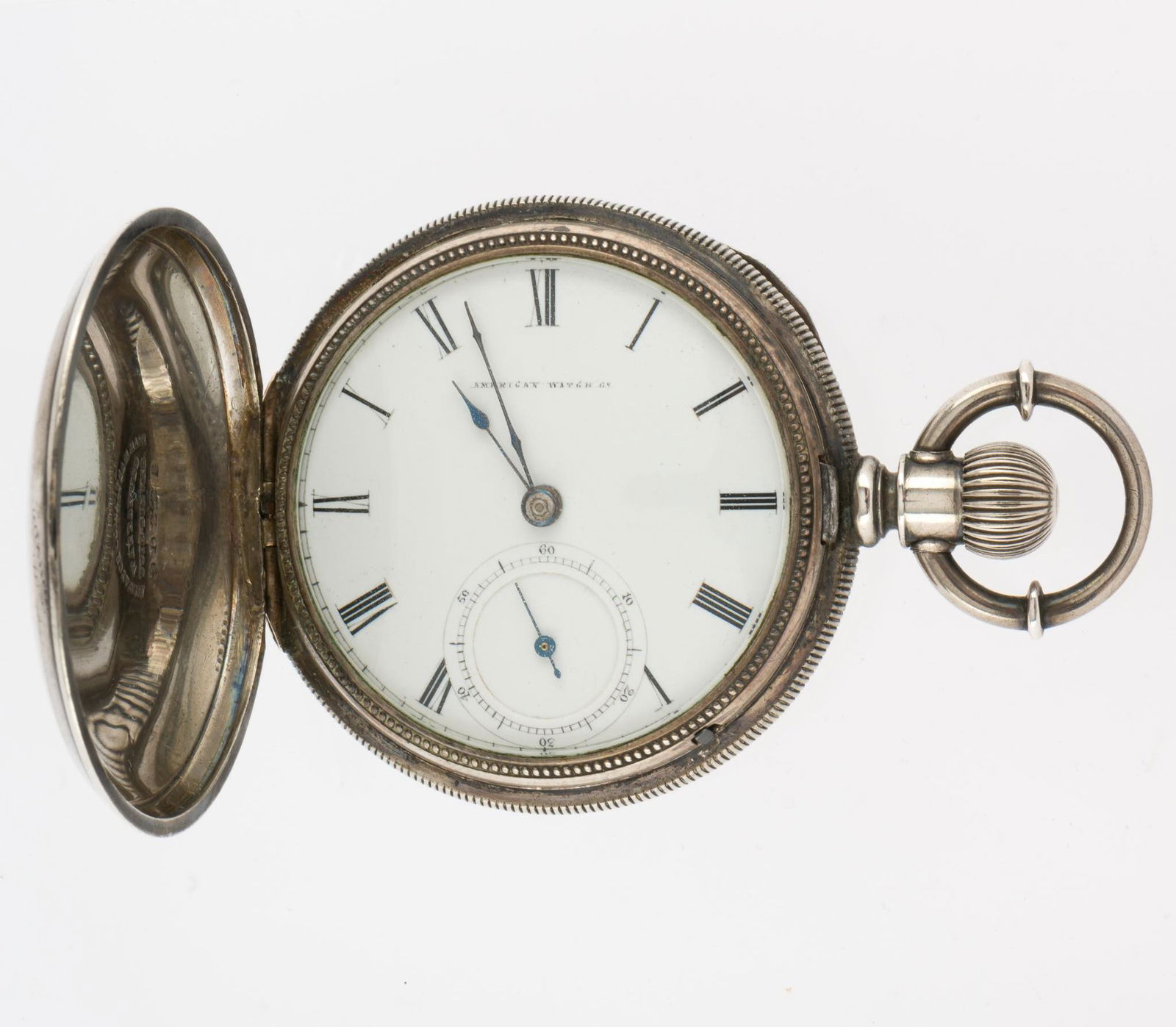 American Watch Co. Hunter Case, W.M. Ellery Pocket Watch (1 of 5)