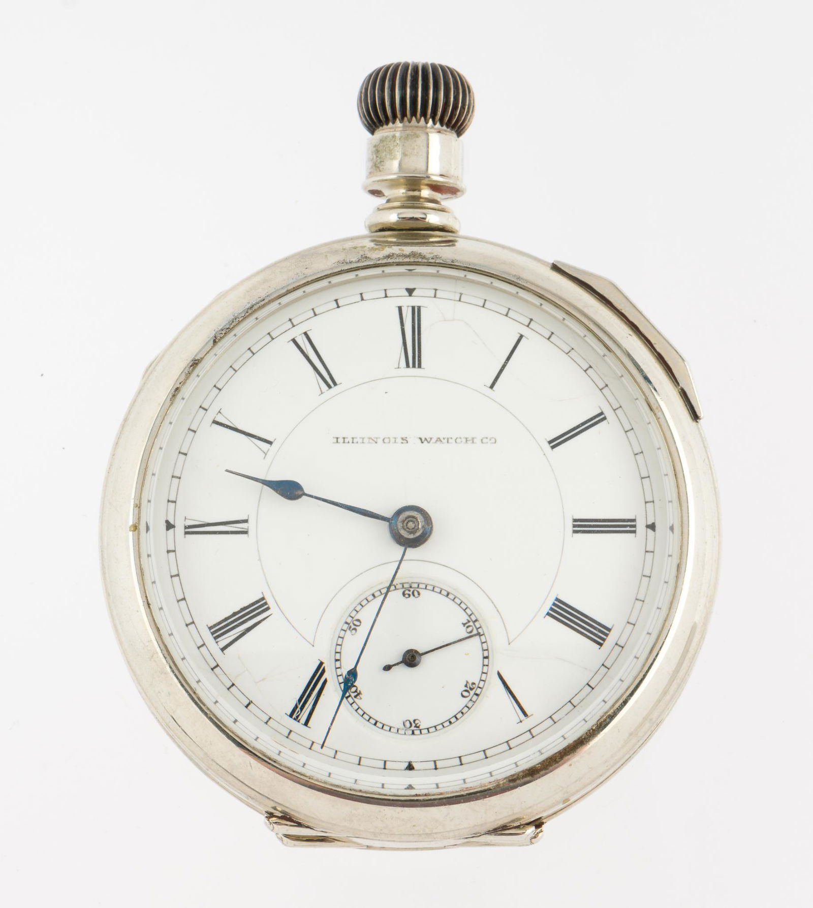 Illinois Watch Co. Open Face Pocket Watch (1 of 2)