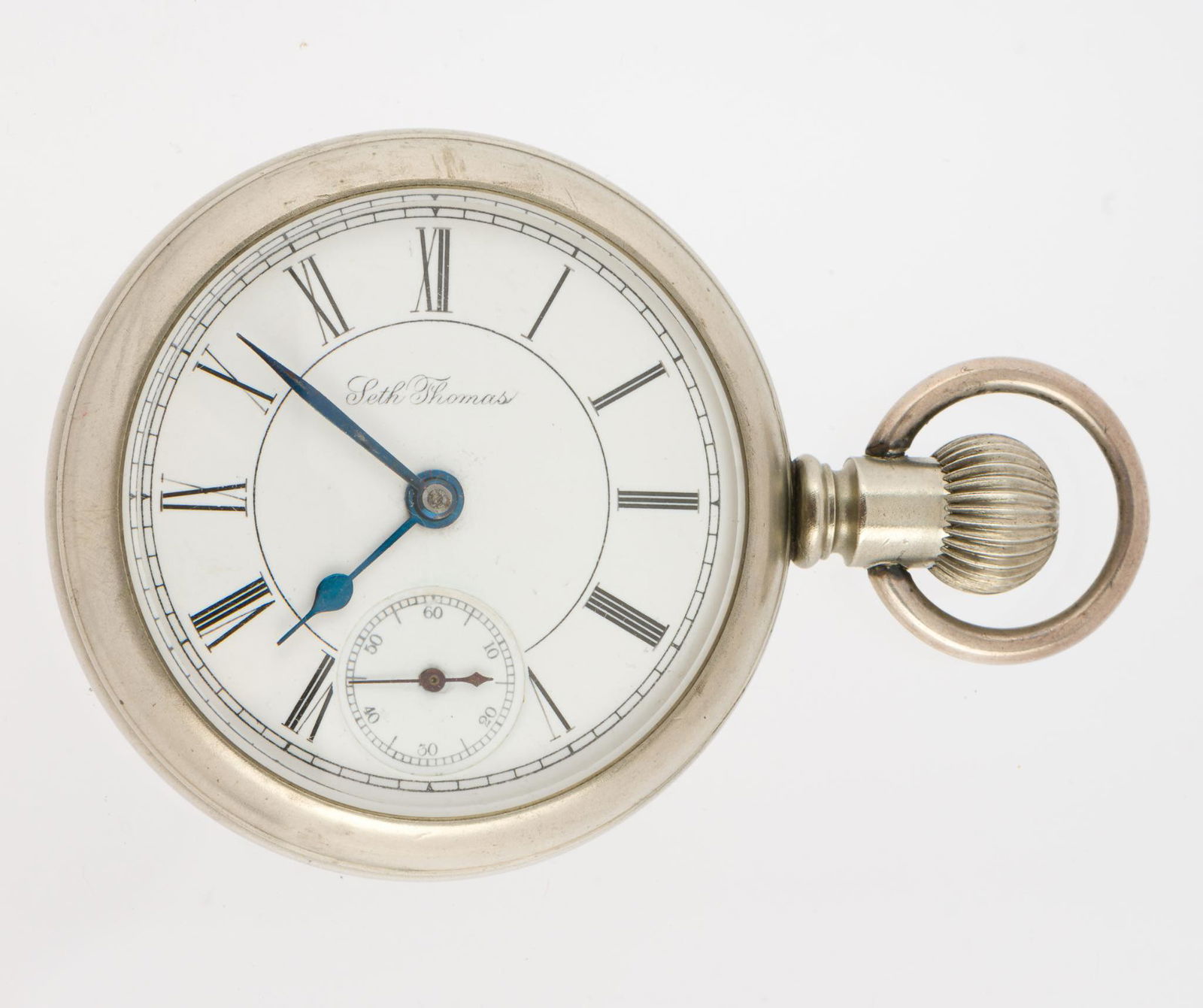 Seth Thomas Open Face Pocket Watch (1 of 2)
