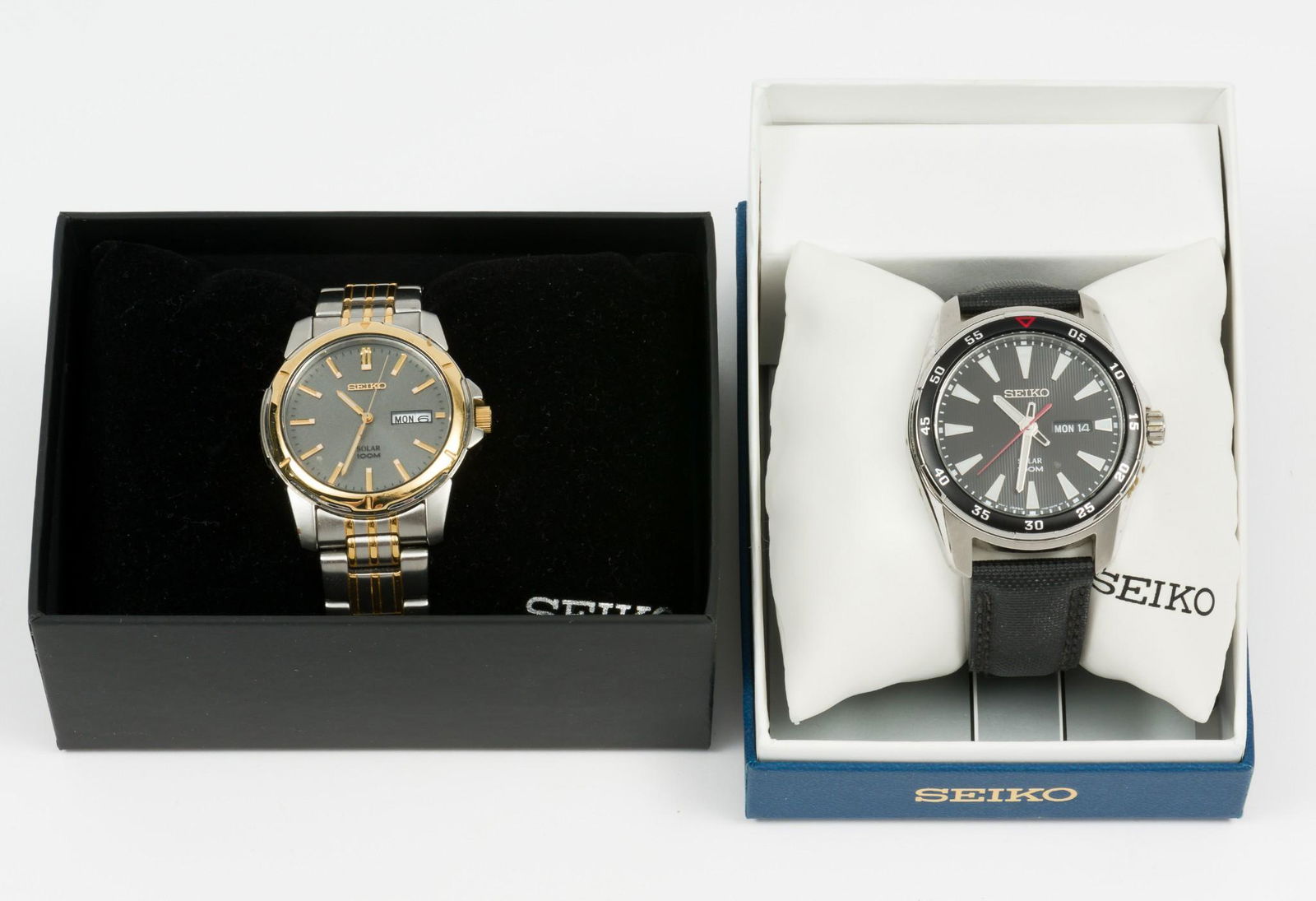 2 SEIKO Solar Wristwatches (1 of 7)