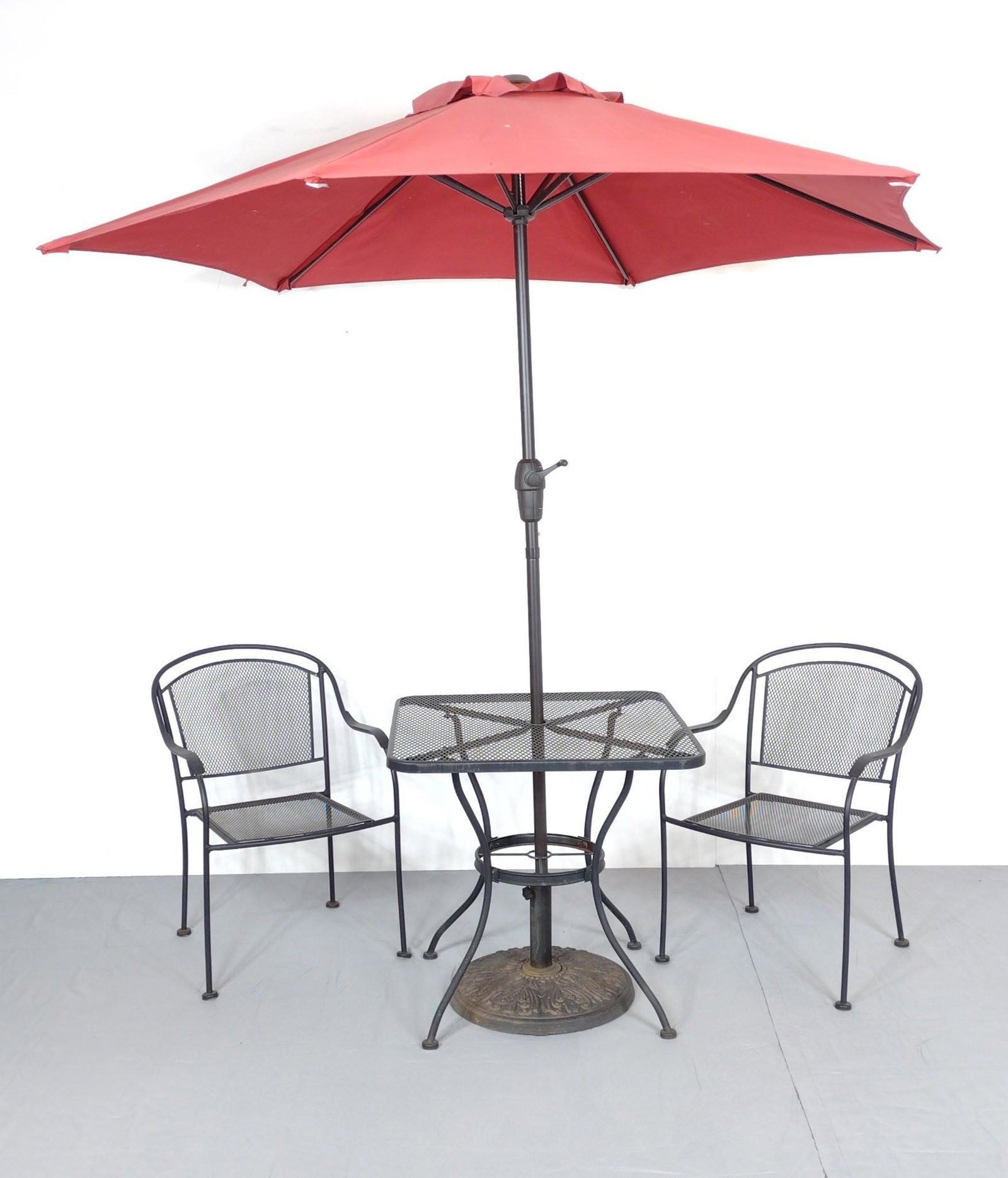 4 Pc Metal Outdoor Set (1 of 5)