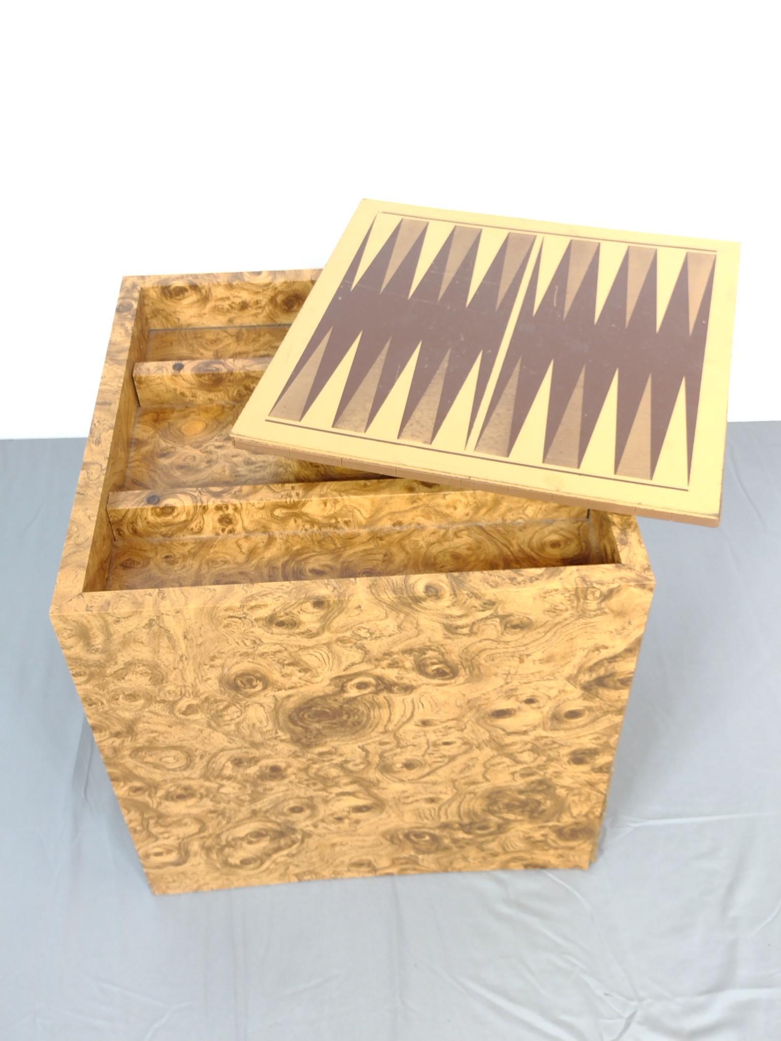 Game Storage Cube With Game Board (1 of 8)