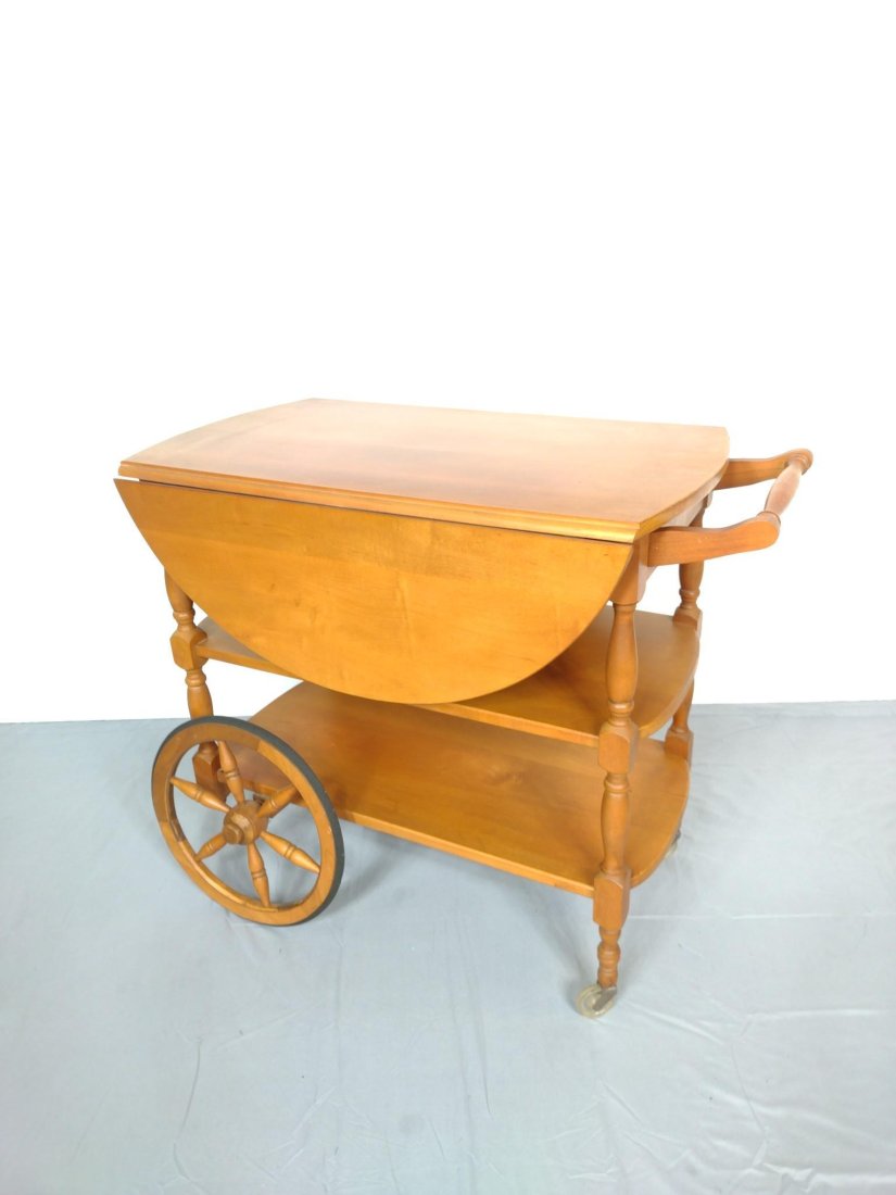 Drop Leaf Tea Cart (1 of 7)