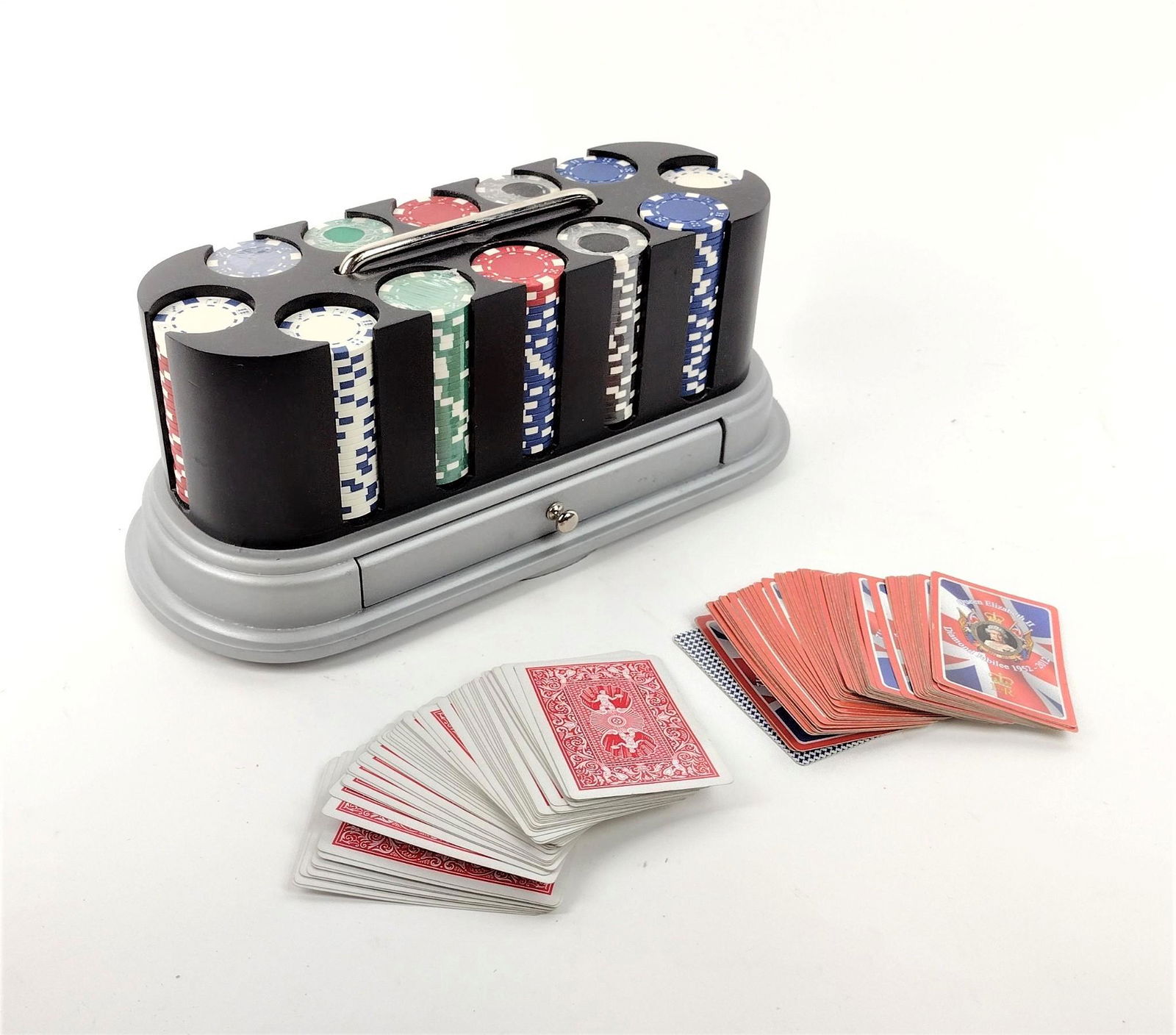 Poker Chips Set with Cards (1 of 2)