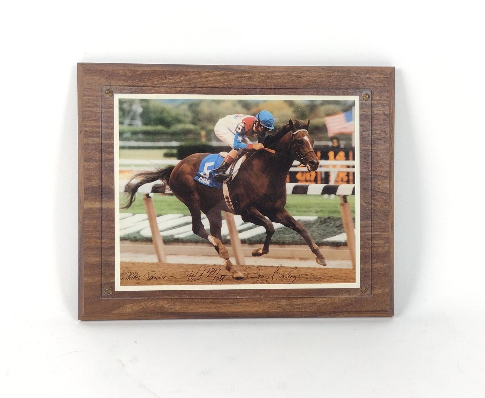 Horse Racing Autographs incl Jerry Bailey (1 of 3)