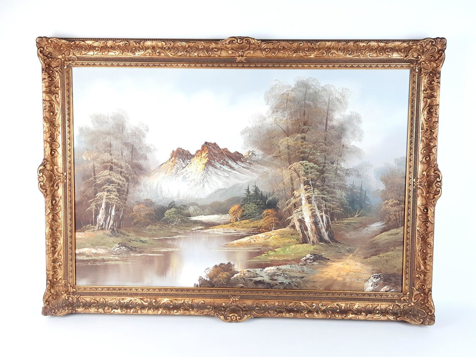 J. Scott "Hillside Splendor" Painting (1 of 4)