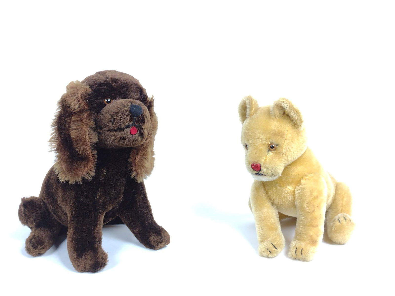 2 Vintage Stuffed Animals Incl Steiff Lion Cub (1 of 9)