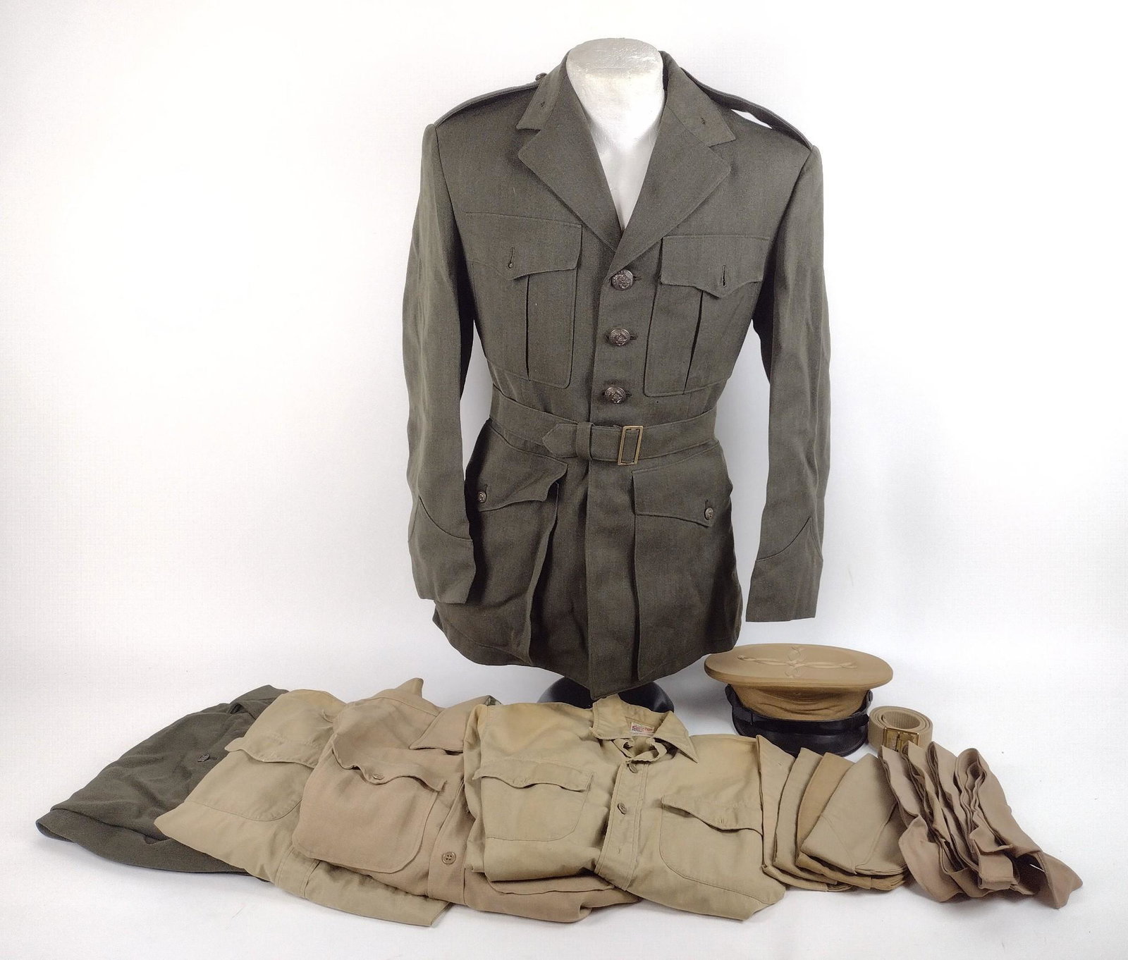 15 Pcs. Military Uniform Articles (1 of 8)