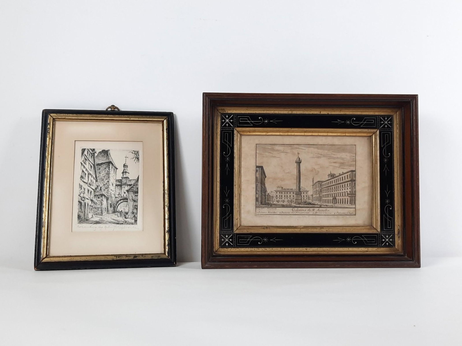 2 Etchings incl Rothenberg and Colonna Di M Aurelio (1 of 3)