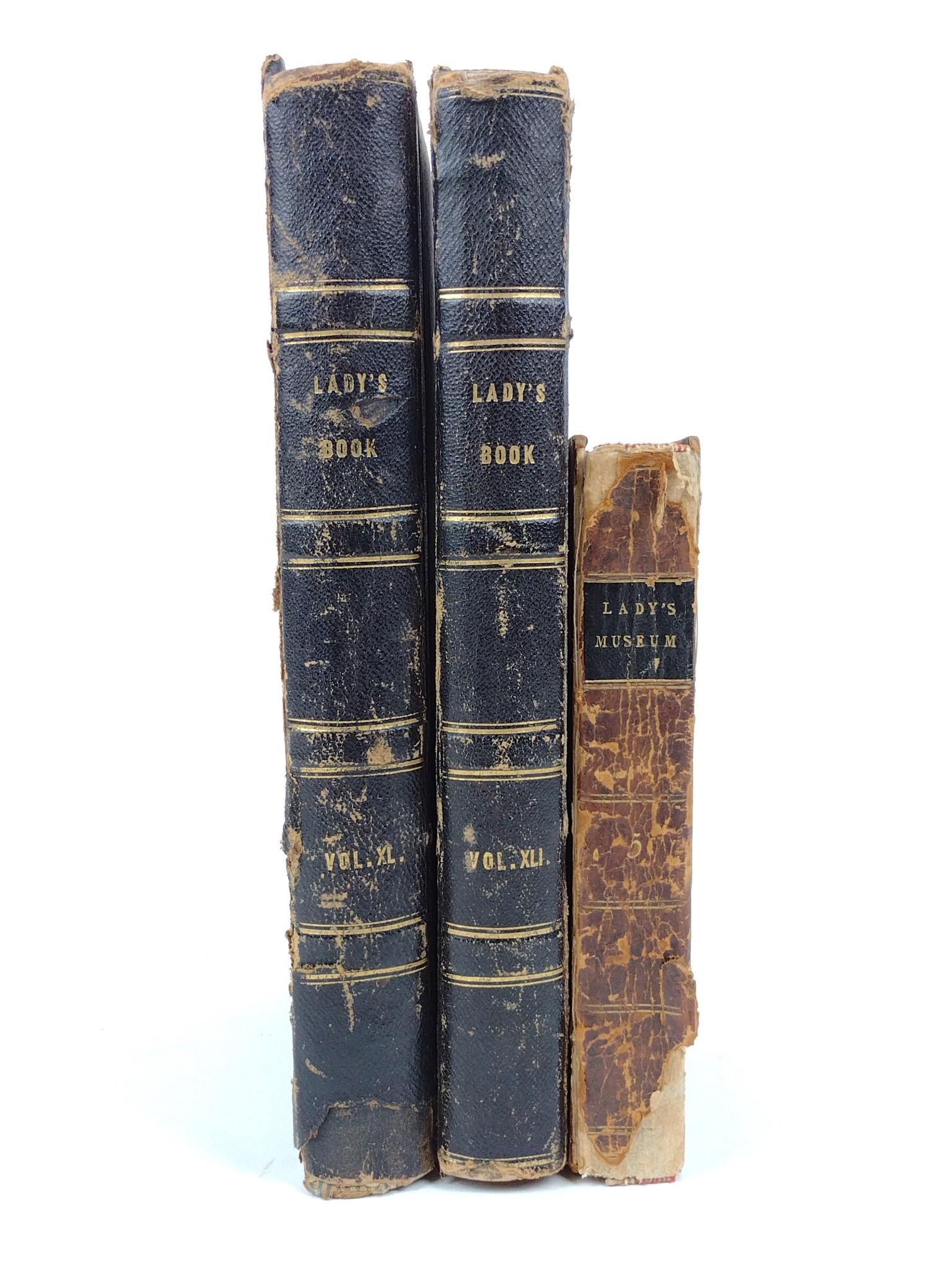 3 Books incl Godey's Lady's Book and The Lady's Monthly Museum (1 of 11)