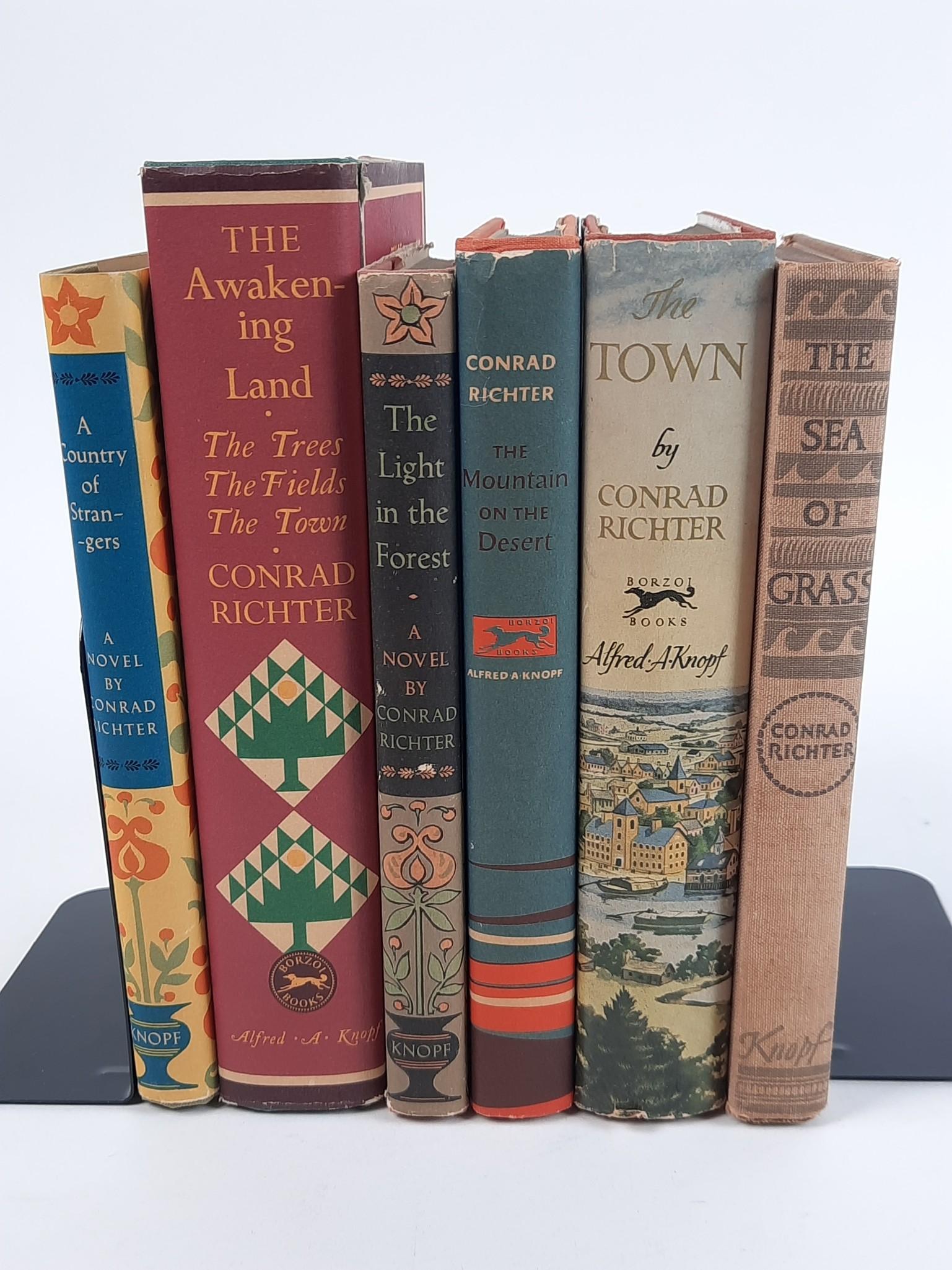 6 Conrad Richter Books incl Inscribed Signed 1st Edition (1 of 17)