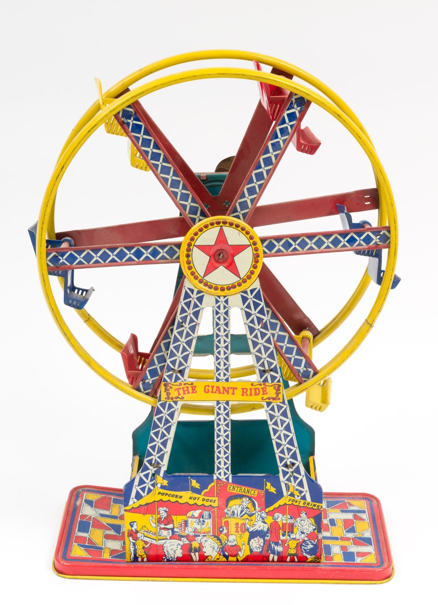 Tin Litho The Great Ride Ferris Wheel (1 of 7)