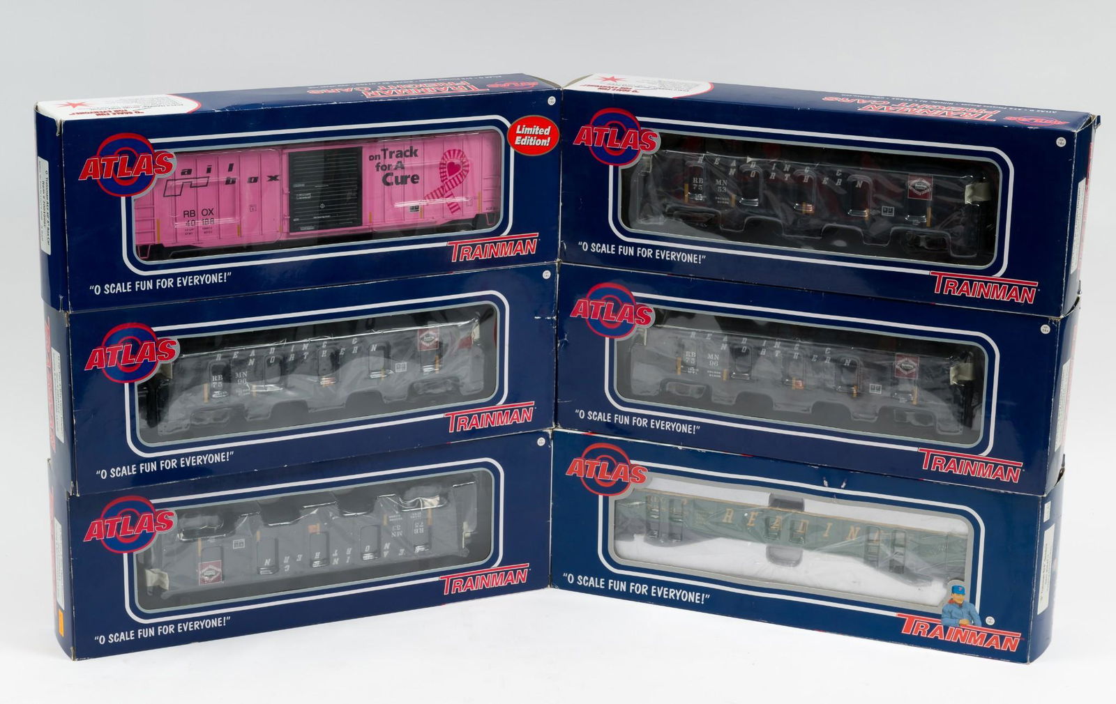 6 Atlas Trainman Freight Cars (1 of 5)